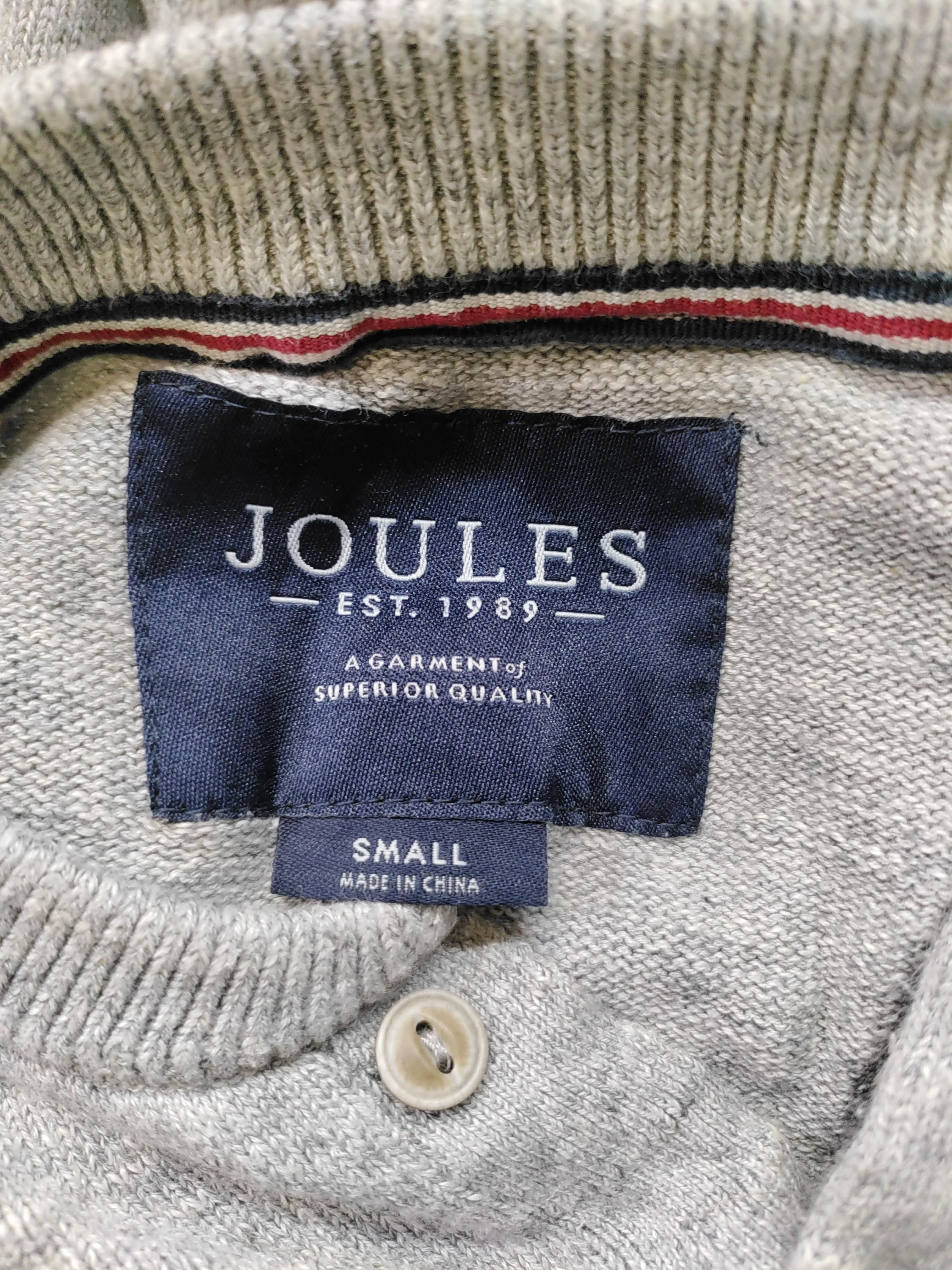 Joules Men's Jumper S Grey 100% Other Crew Neck Pullover - Image 5