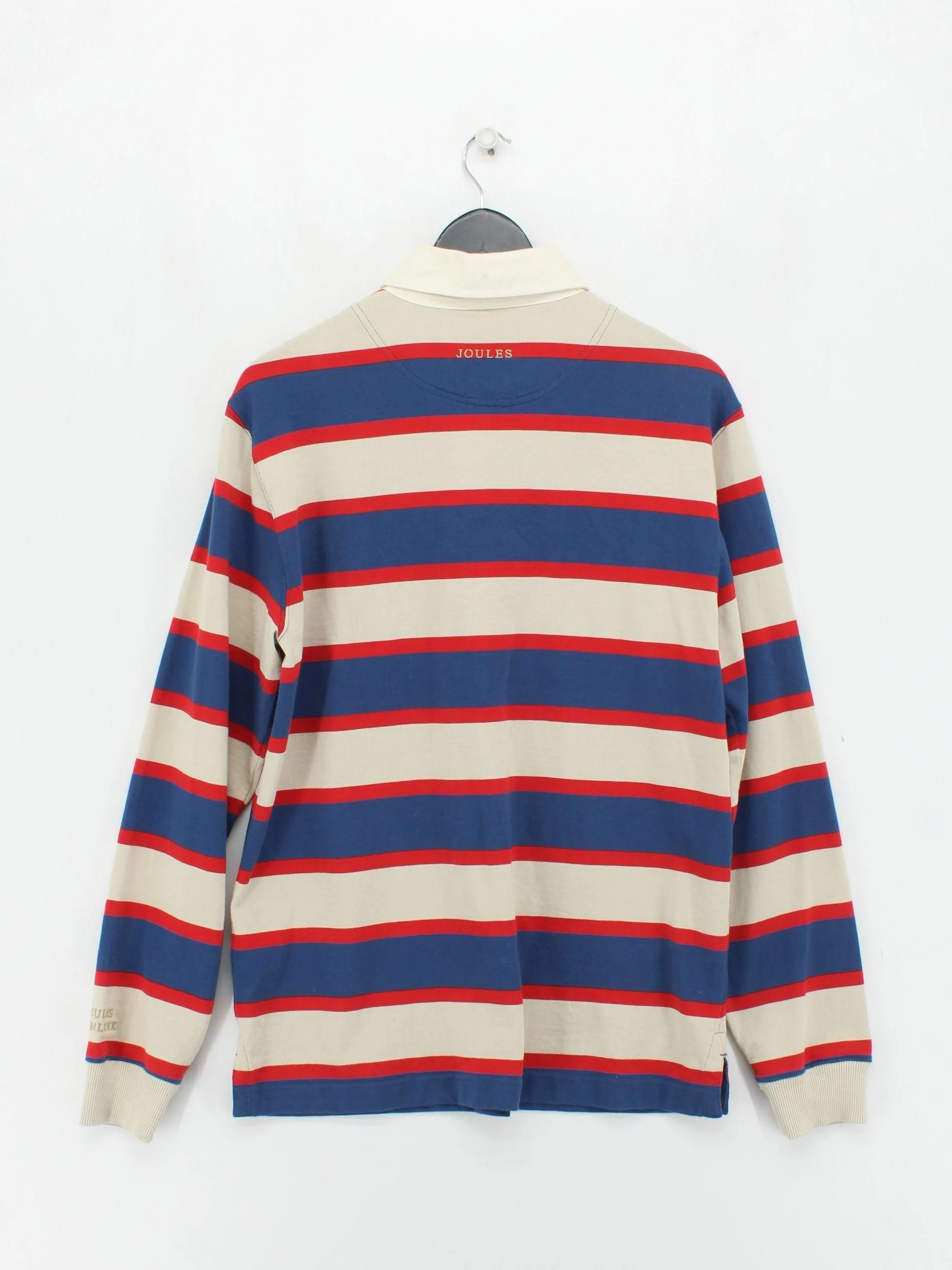 Joules Men's Polo M Multi Striped 100% Cotton Basic - Image 2