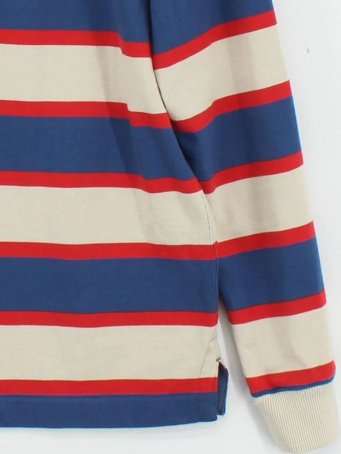 Joules Men's Polo M Multi Striped 100% Cotton Basic - Image 4