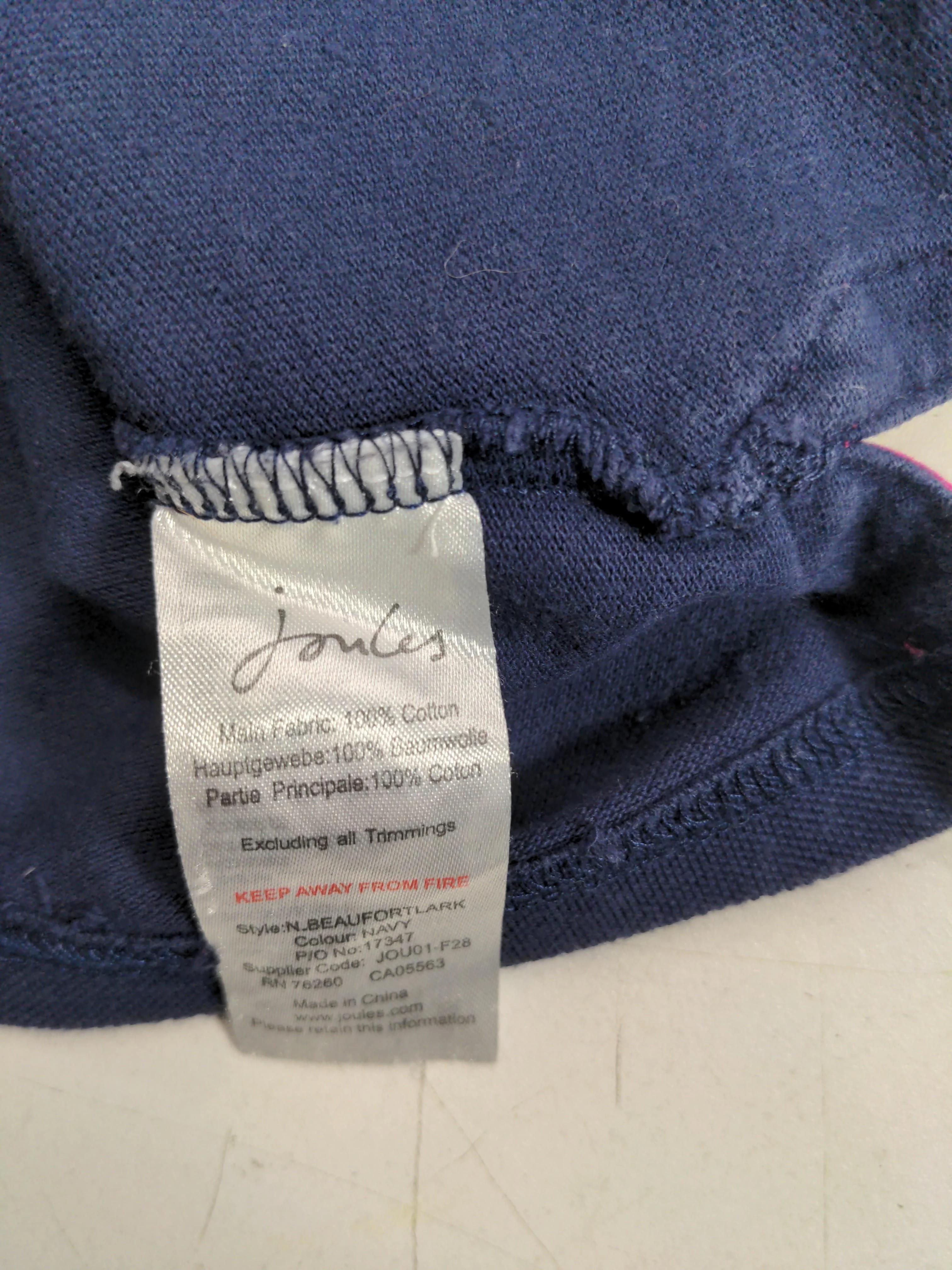 Joules Men's Polo S Blue 100% Cotton Basic - Image 7