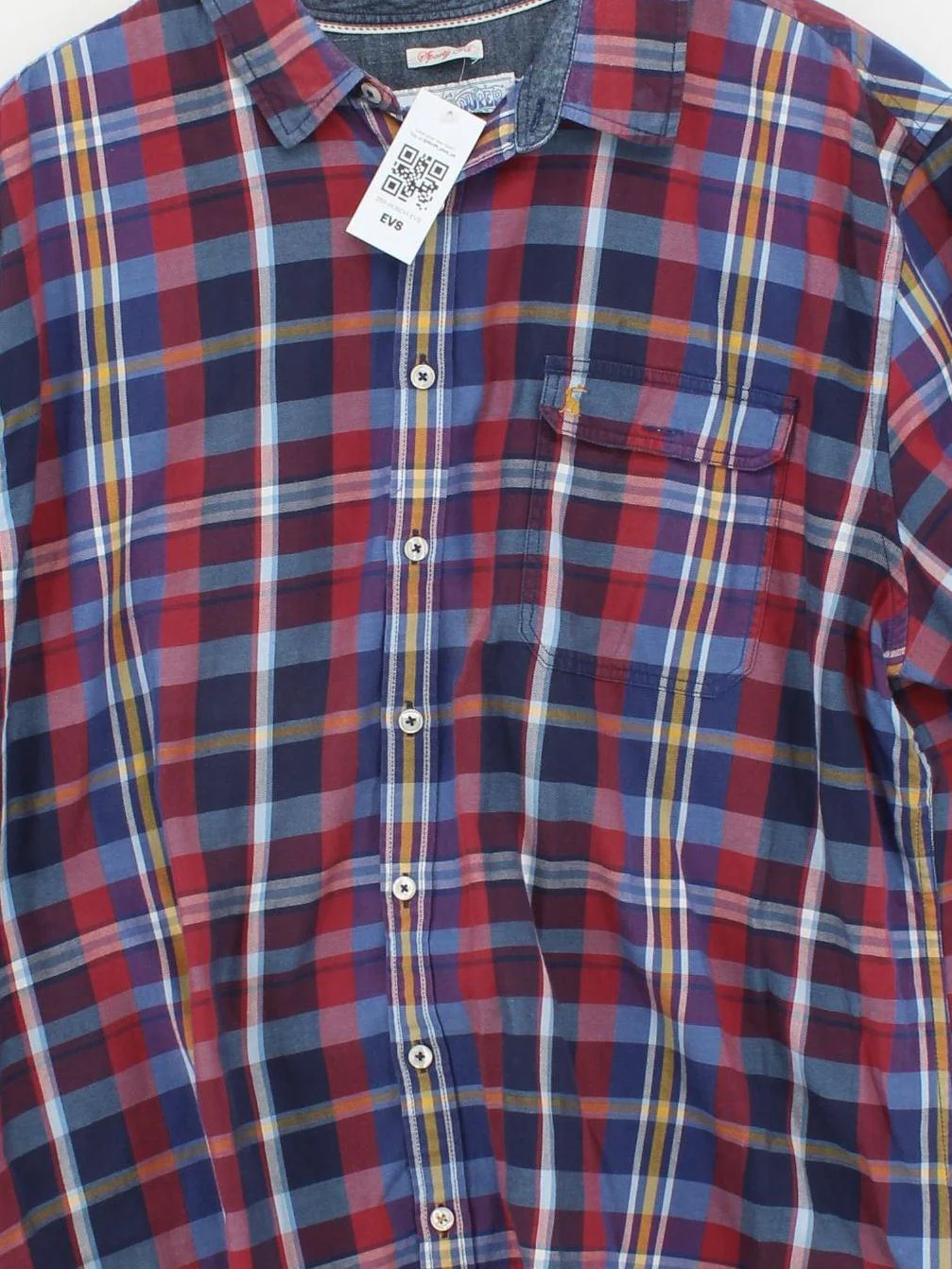 Joules Men's Shirt XXL Multi Checkered 100% Cotton Basic - Image 3
