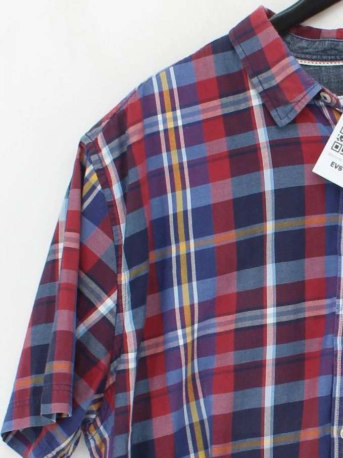 Joules Men's Shirt XXL Multi Checkered 100% Cotton Basic - Image 4