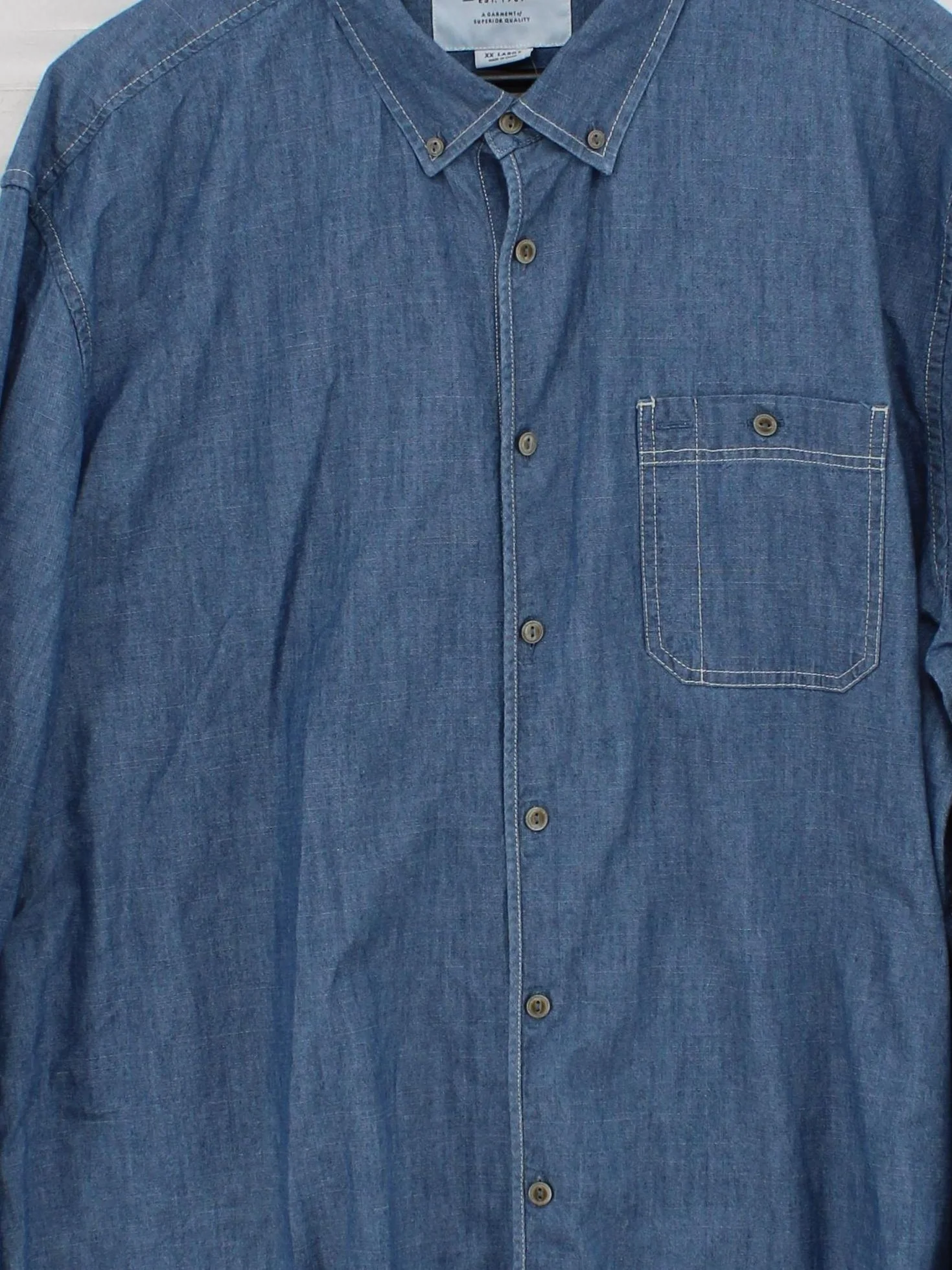 Joules Men's Shirt XXS Blue 100% Cotton Basic - Image 3