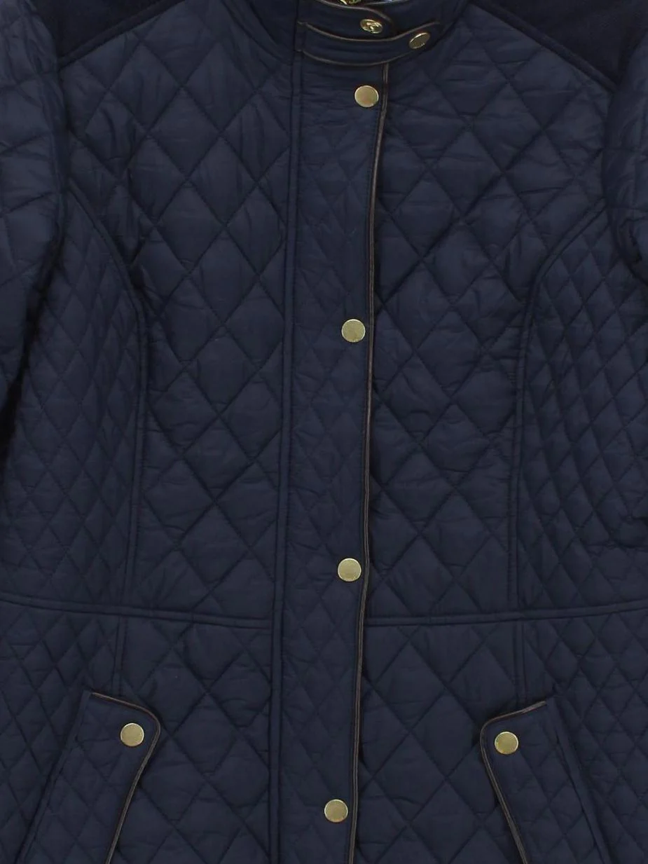 Joules Overcoat jacket blue - Image 3