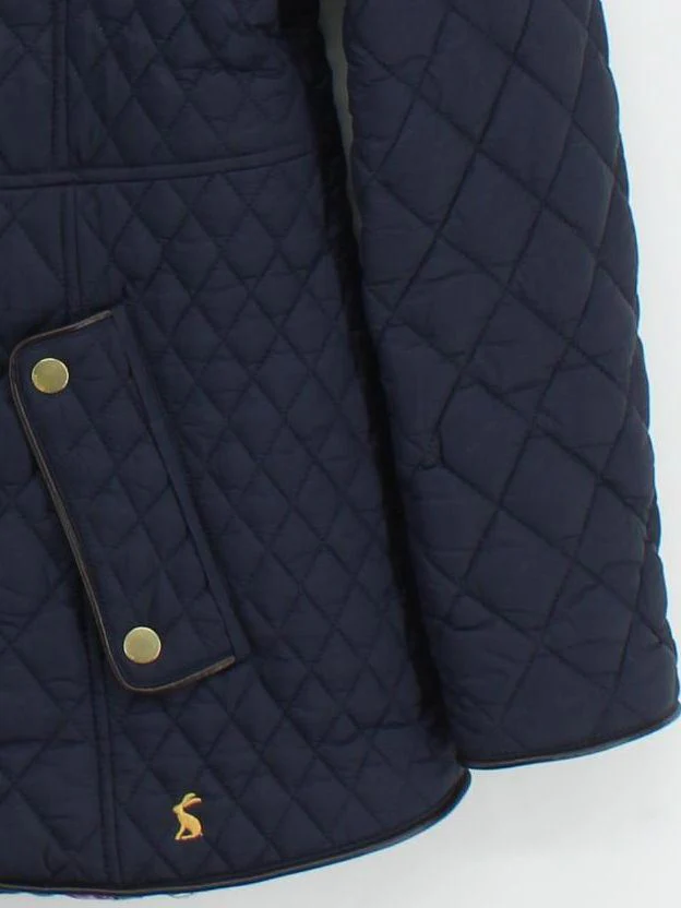 Joules Overcoat jacket blue - Image 4