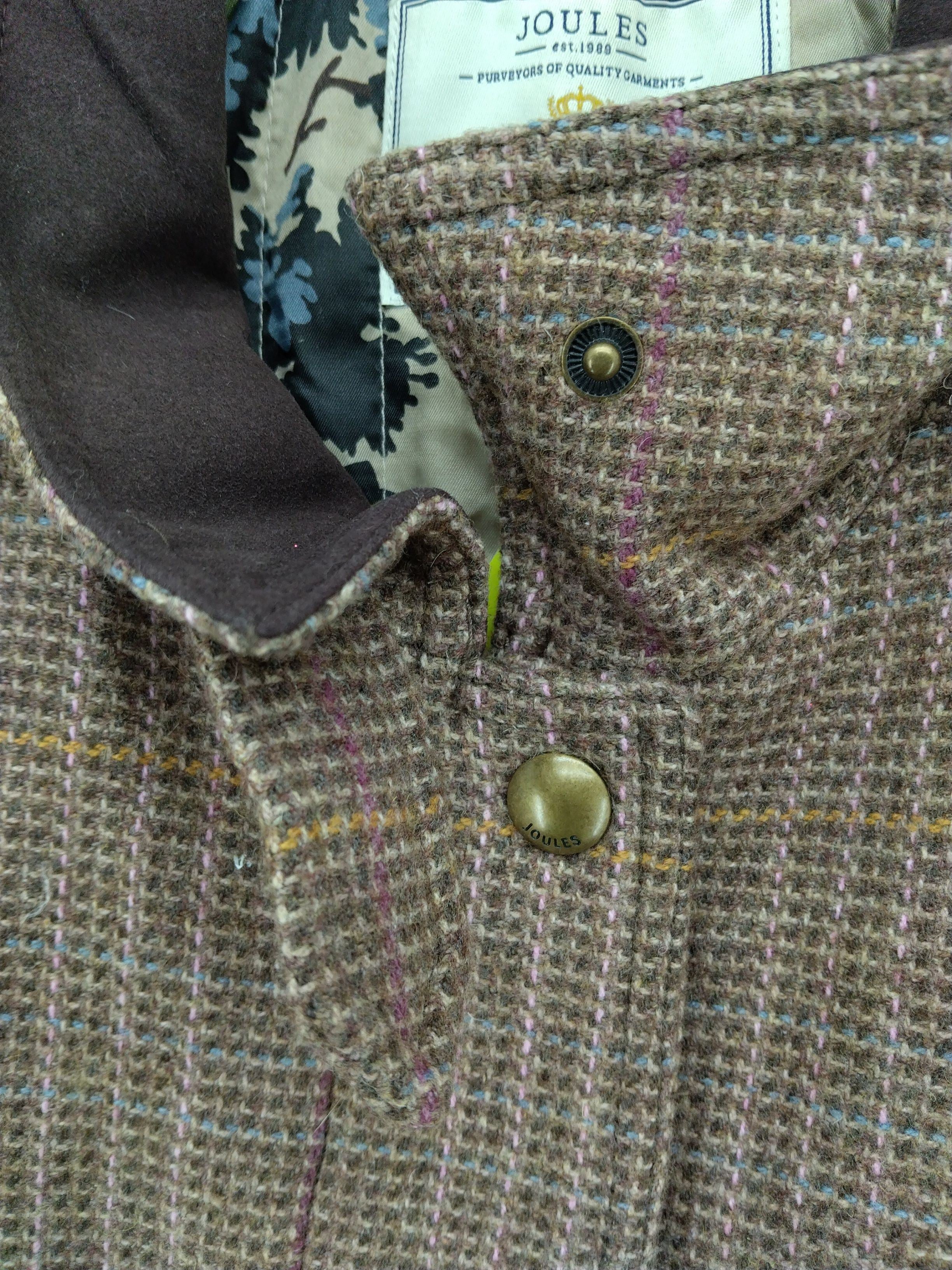 Joules Overcoat jacket brown - Image 5