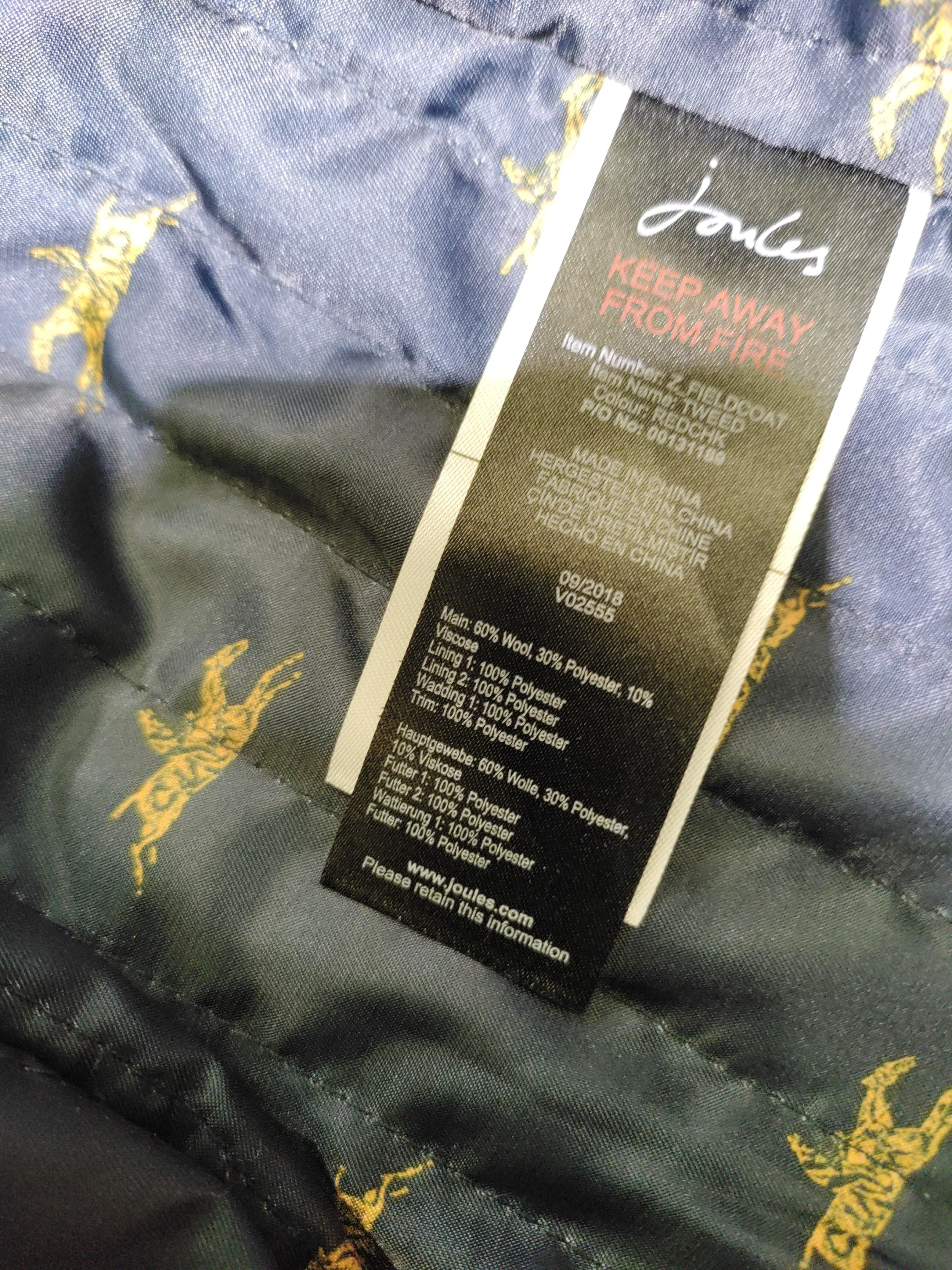 Joules Overcoat jacket multi - Image 6