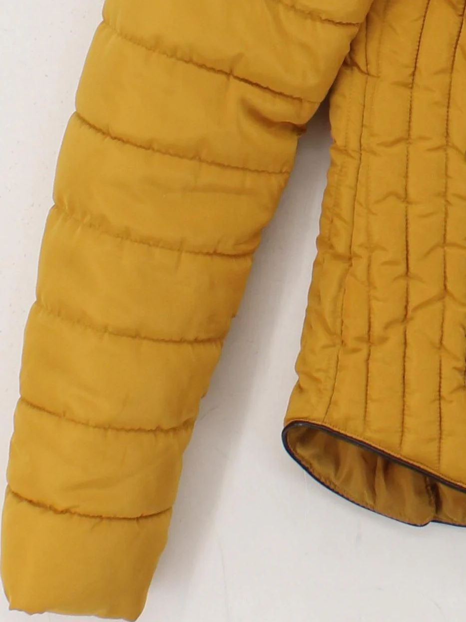 Joules Parka jacket yellow - Image 4