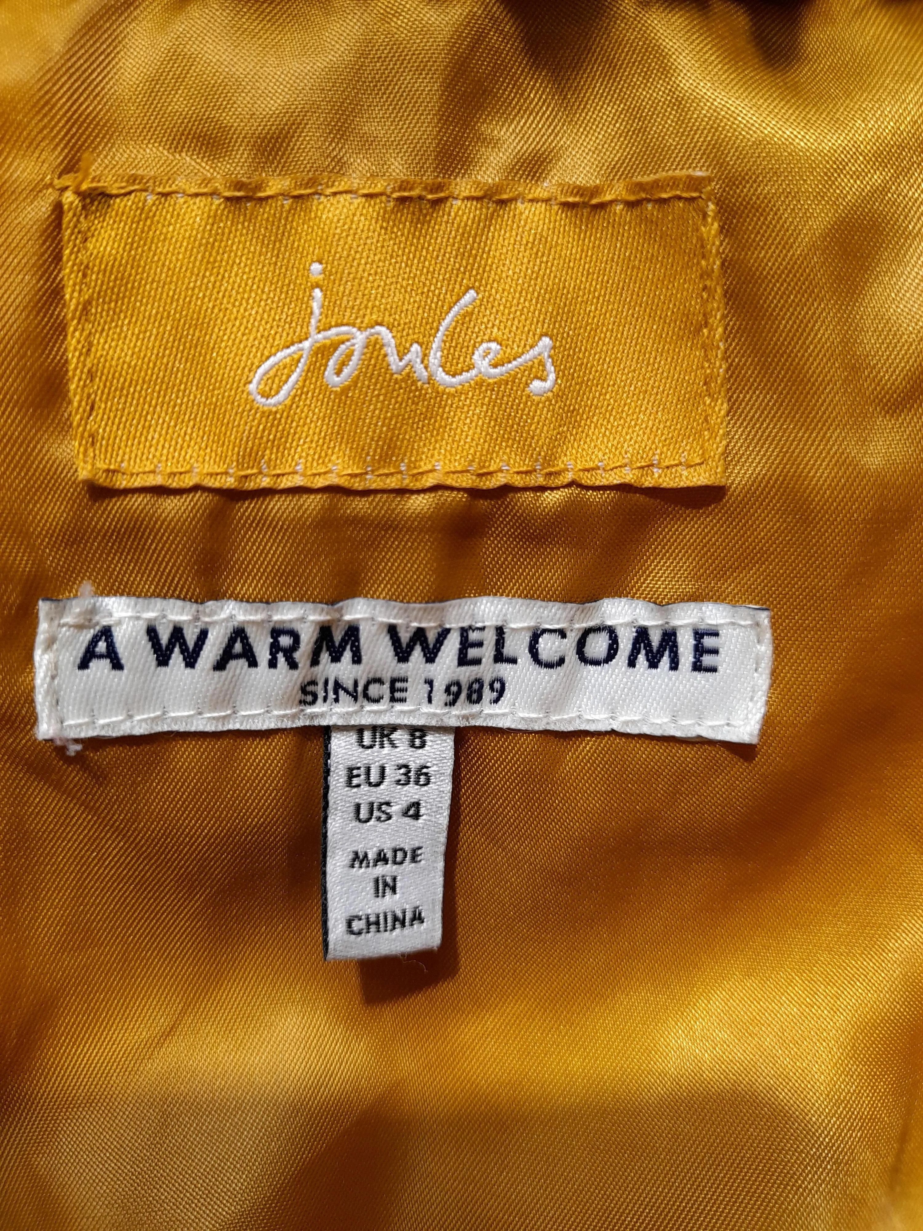 Joules Parka jacket yellow - Image 5