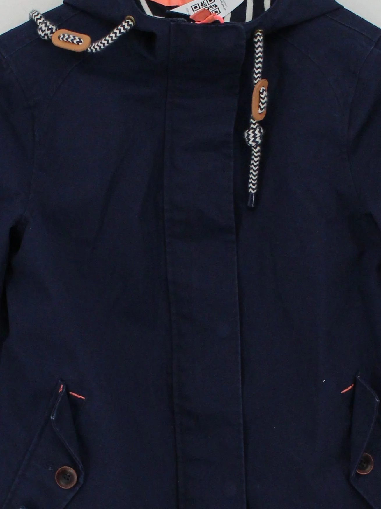 Joules Rain Coat jacket blue - Image 3
