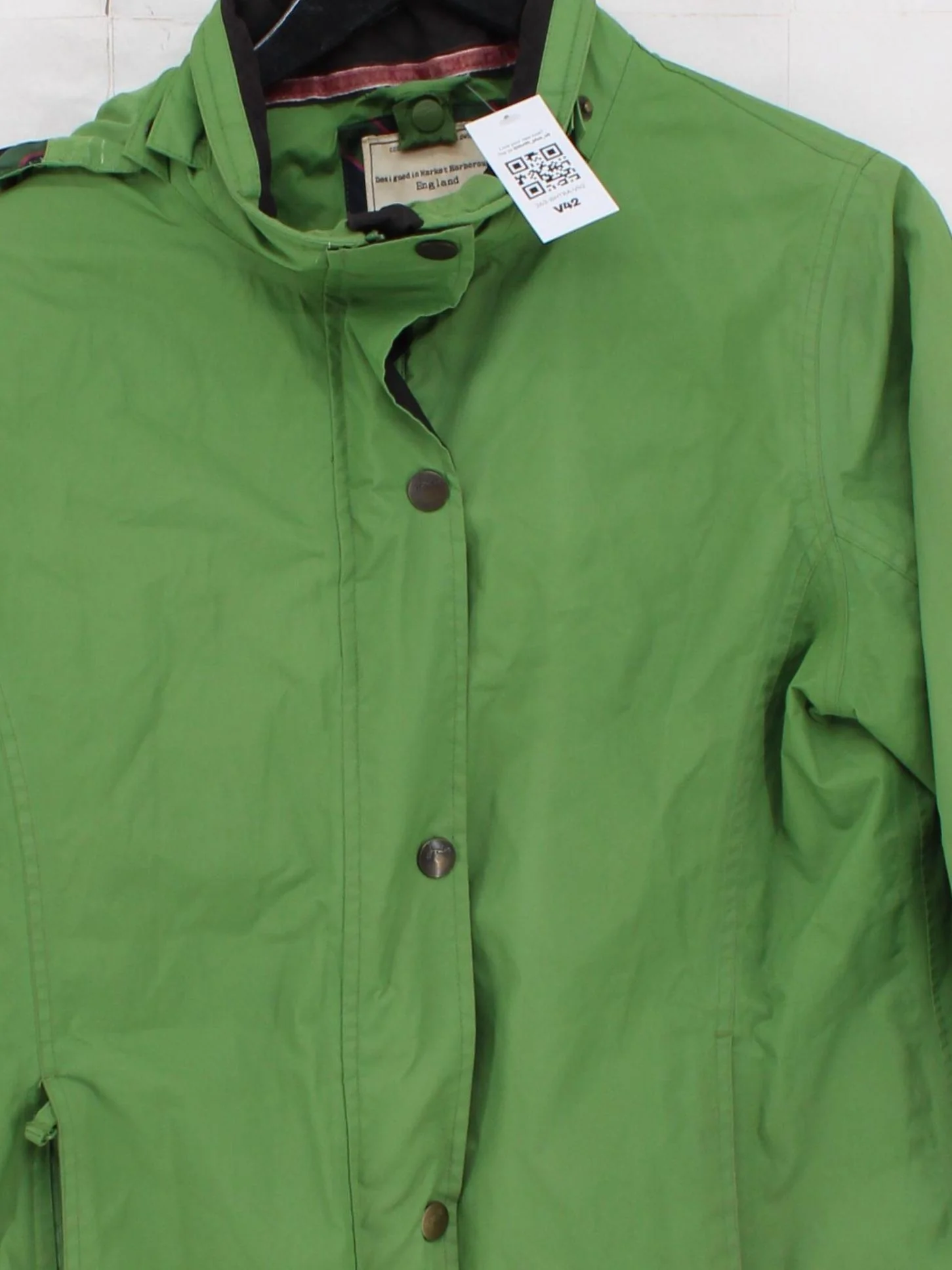 Joules Rain Coat jacket green - Image 3