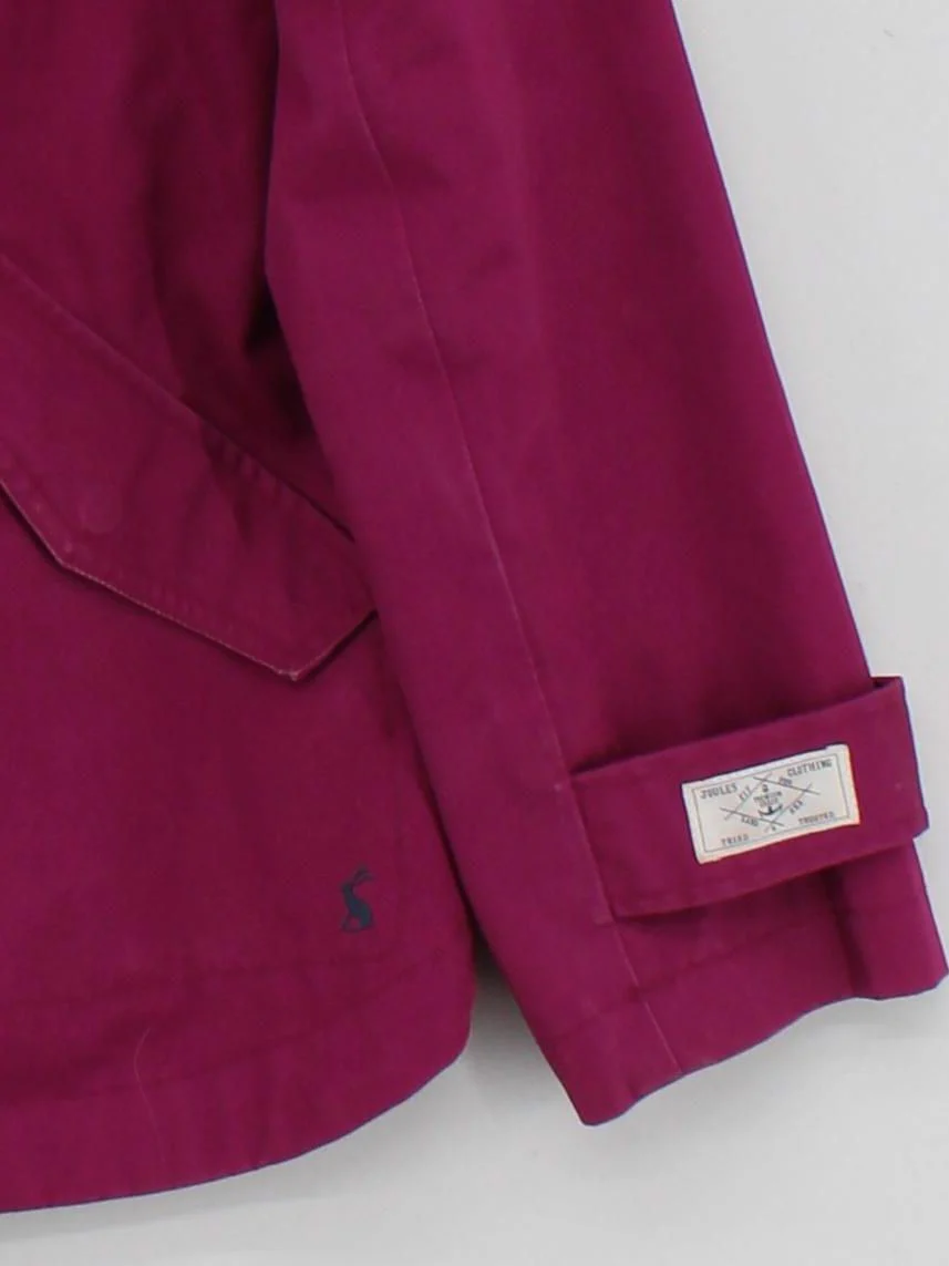 Joules Rain Coat jacket pink - Image 4