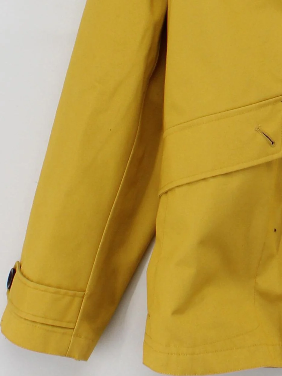 Joules Rain Coat jacket yellow - Image 4