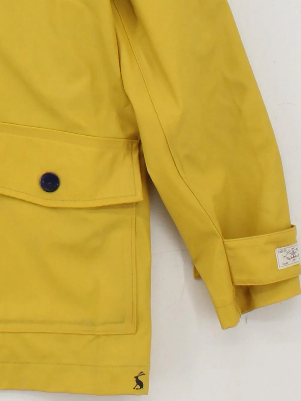 Joules Rain Coat jacket yellow - Image 4