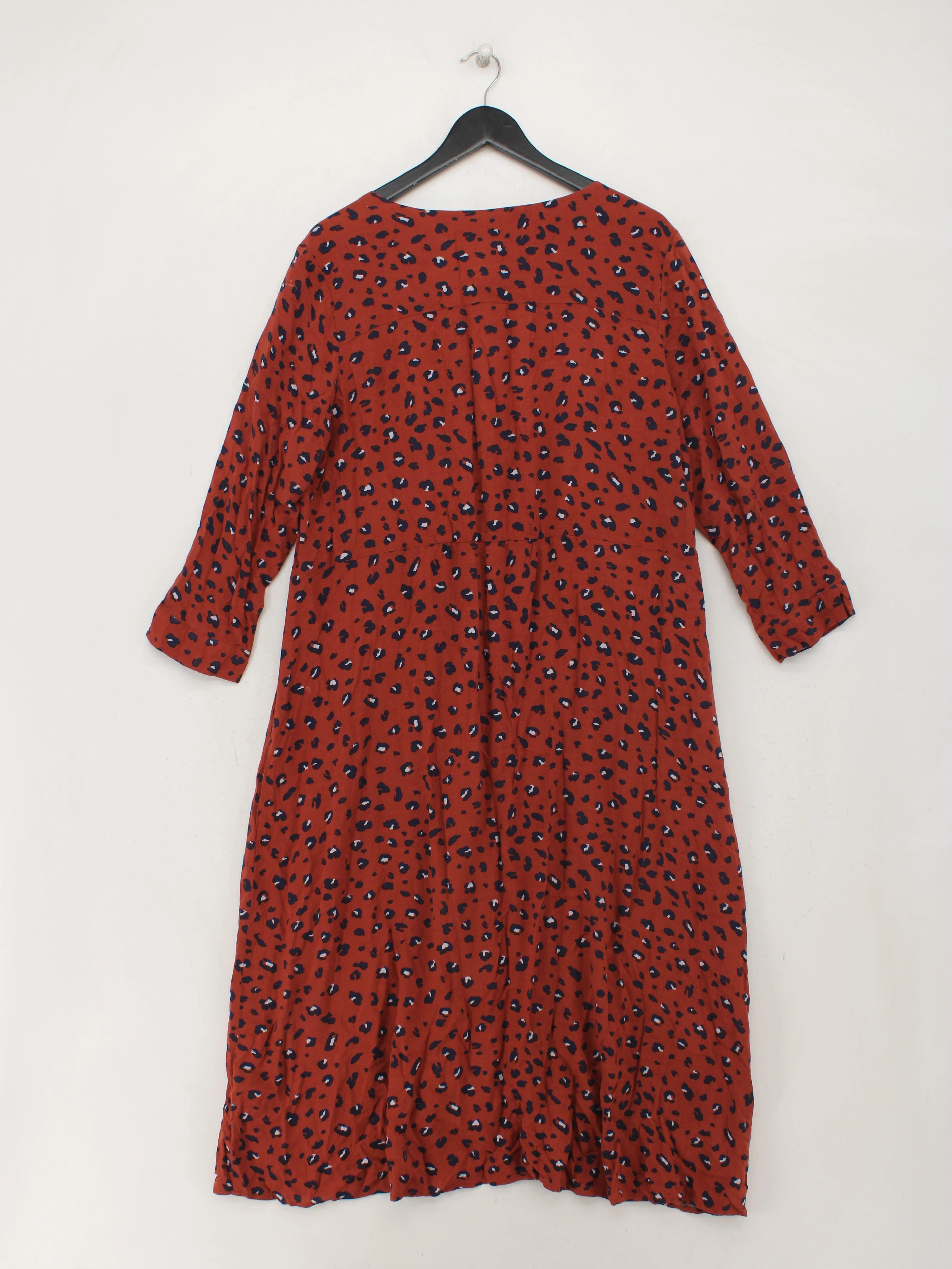 Joules Shirt Maxi Dress UK16 in Brown - Image 2