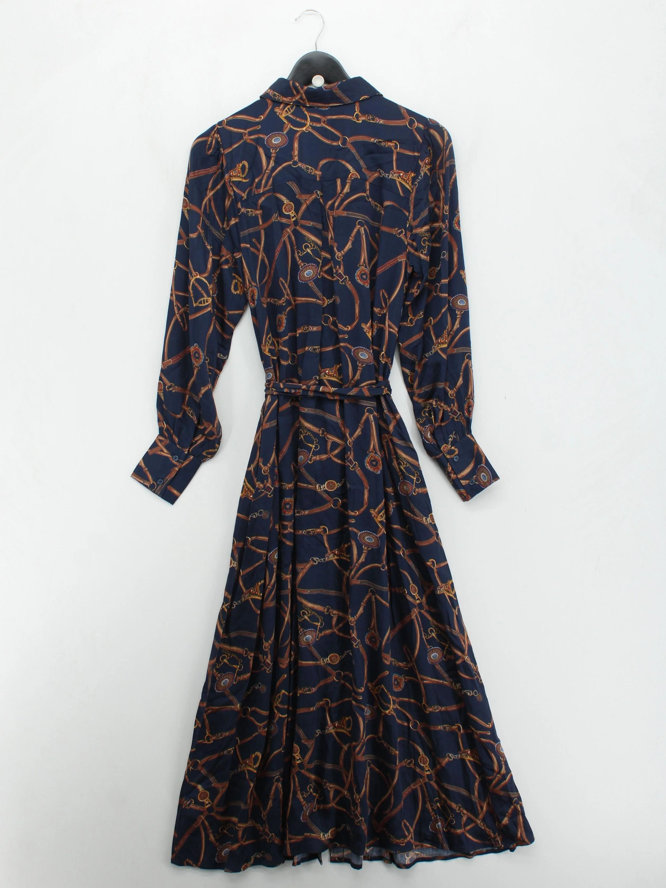 Joules Shirt Midi Dress UK12 in Blue - Image 2