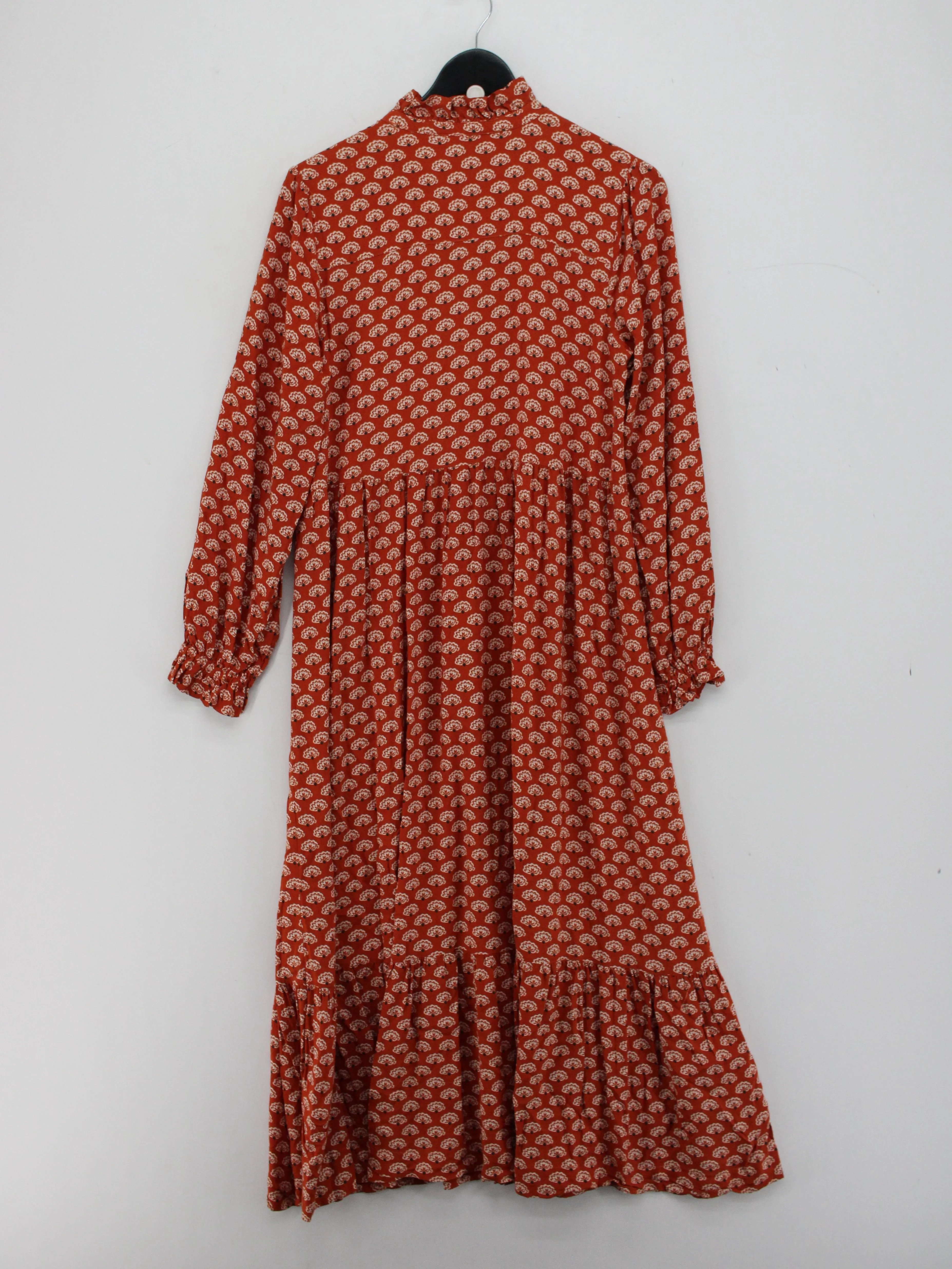 Joules Shirt Midi Dress UK12 in Orange - Image 2