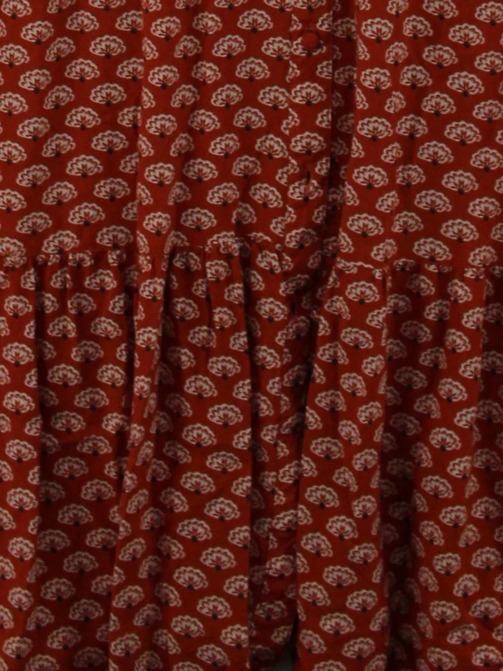 Joules Shirt Midi Dress UK12 in Orange - Image 4
