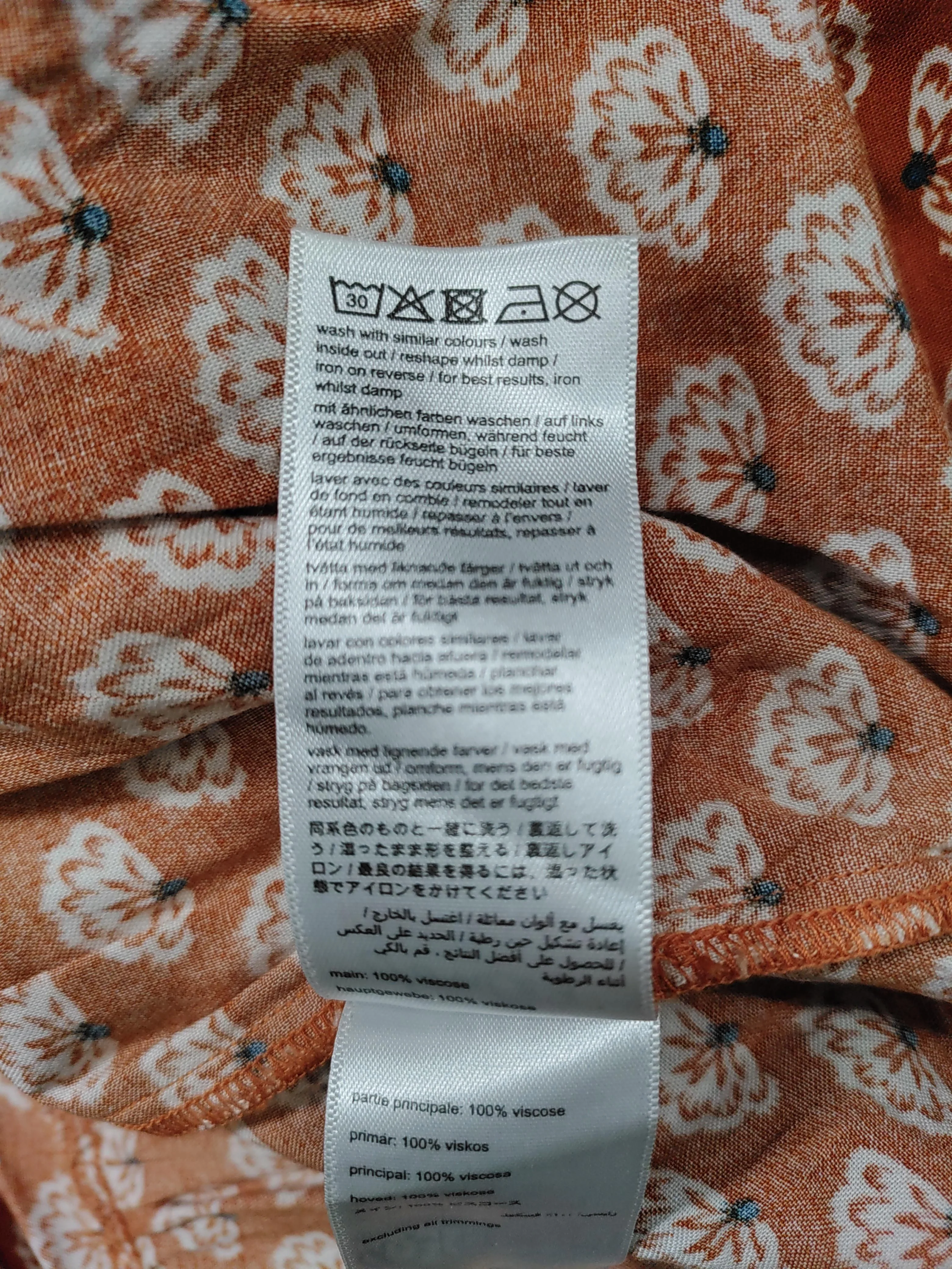 Joules Shirt Midi Dress UK12 in Orange - Image 6