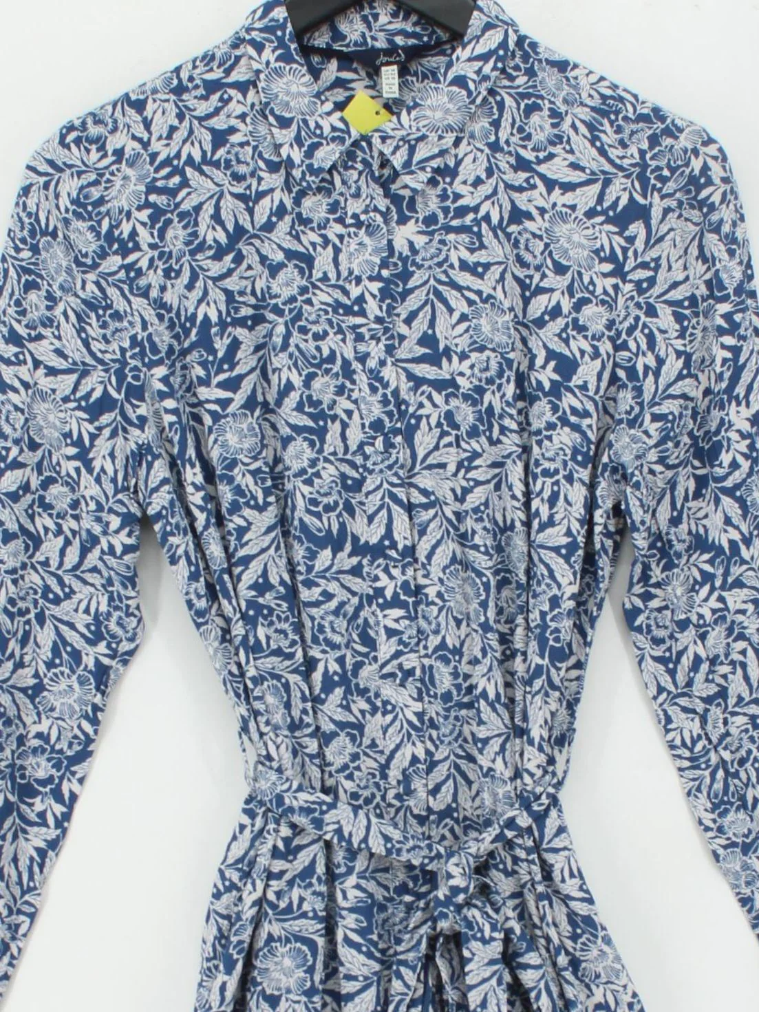 Joules Shirt Midi Dress UK14 in Blue - Image 3