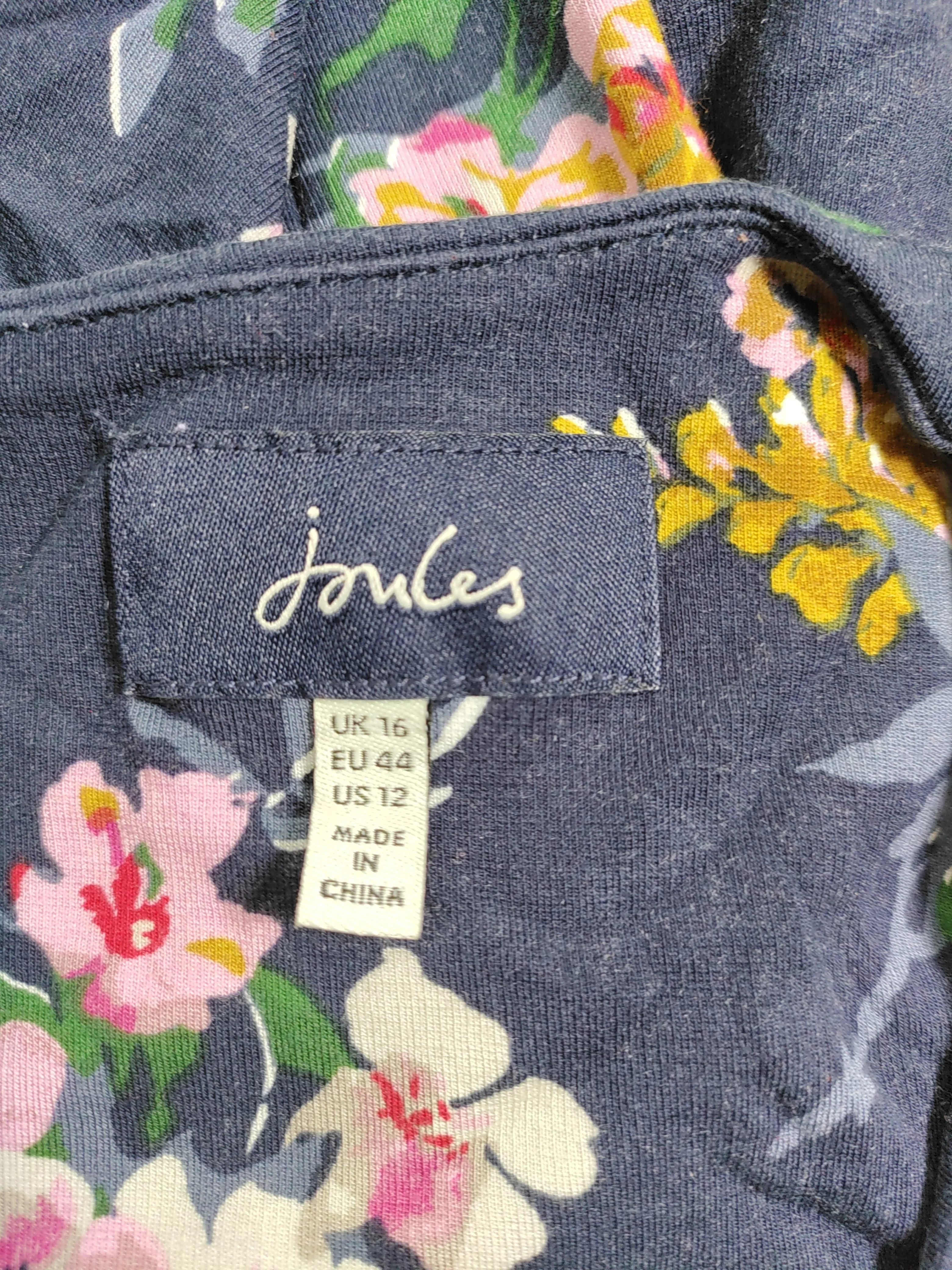 Joules Shirt Midi Dress UK16 in Blue - Image 5