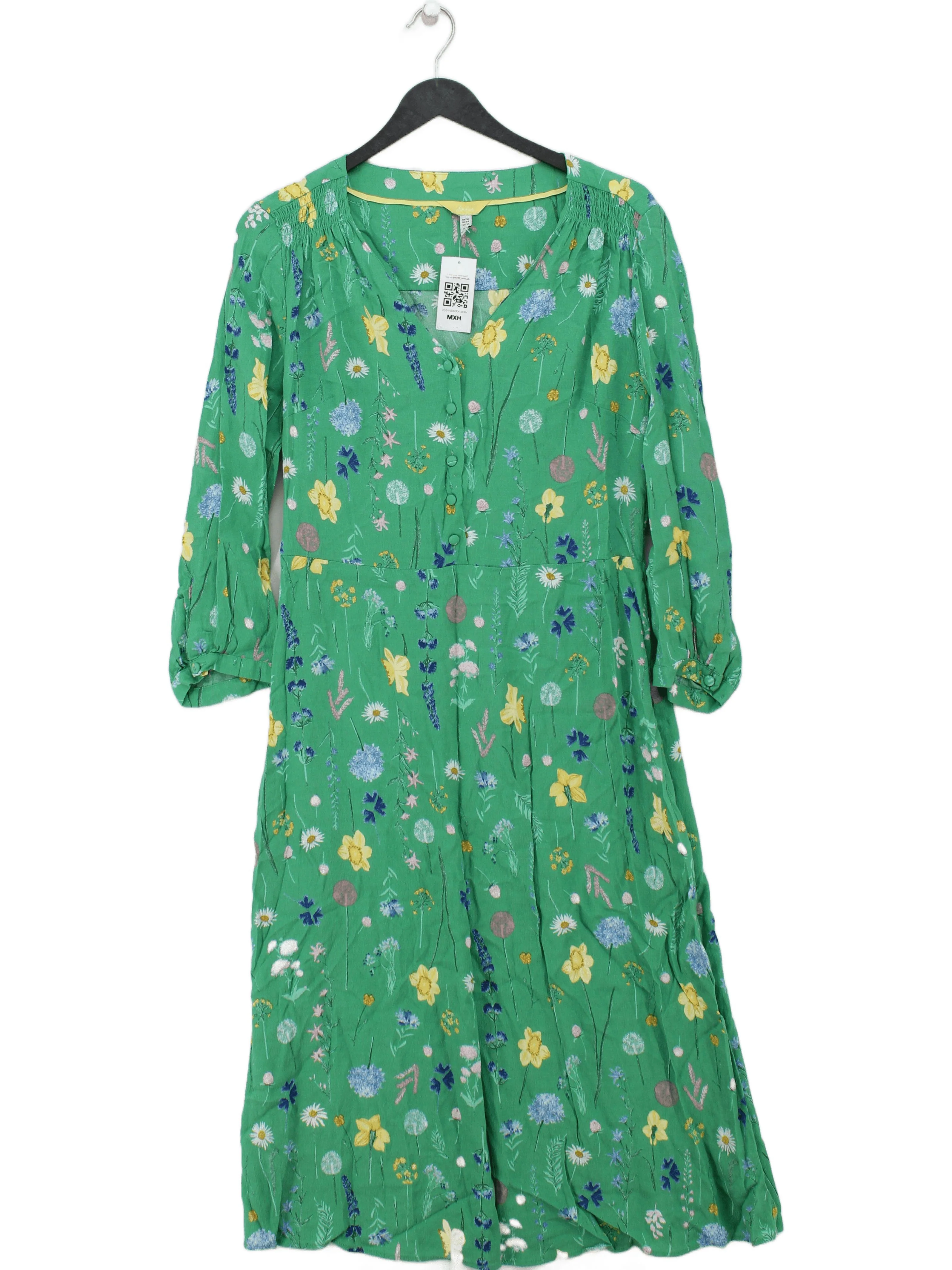 Joules Shirt Midi Dress UK16 in Green