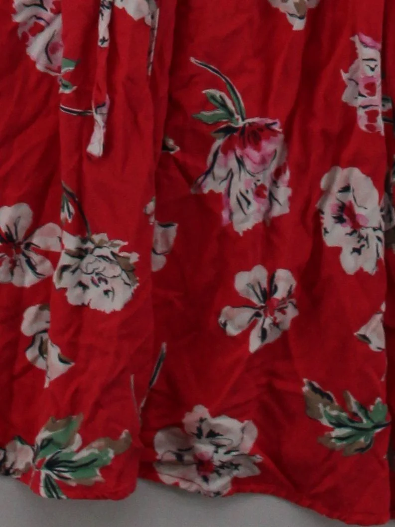 Joules Shirt Midi Dress UK6 in Red - Image 4