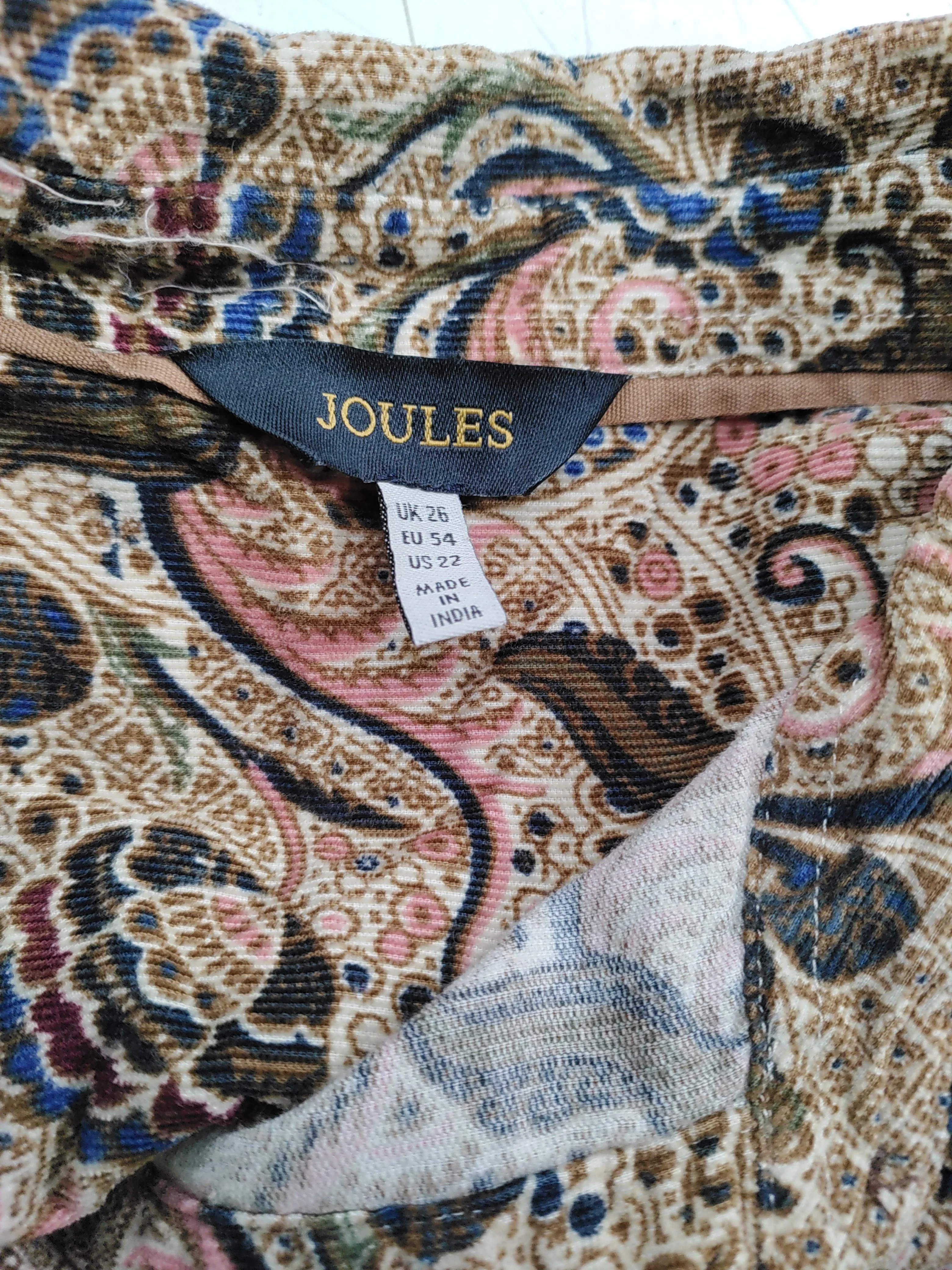 Joules Shirt Mini Dress UK26 in Multi - Image 5