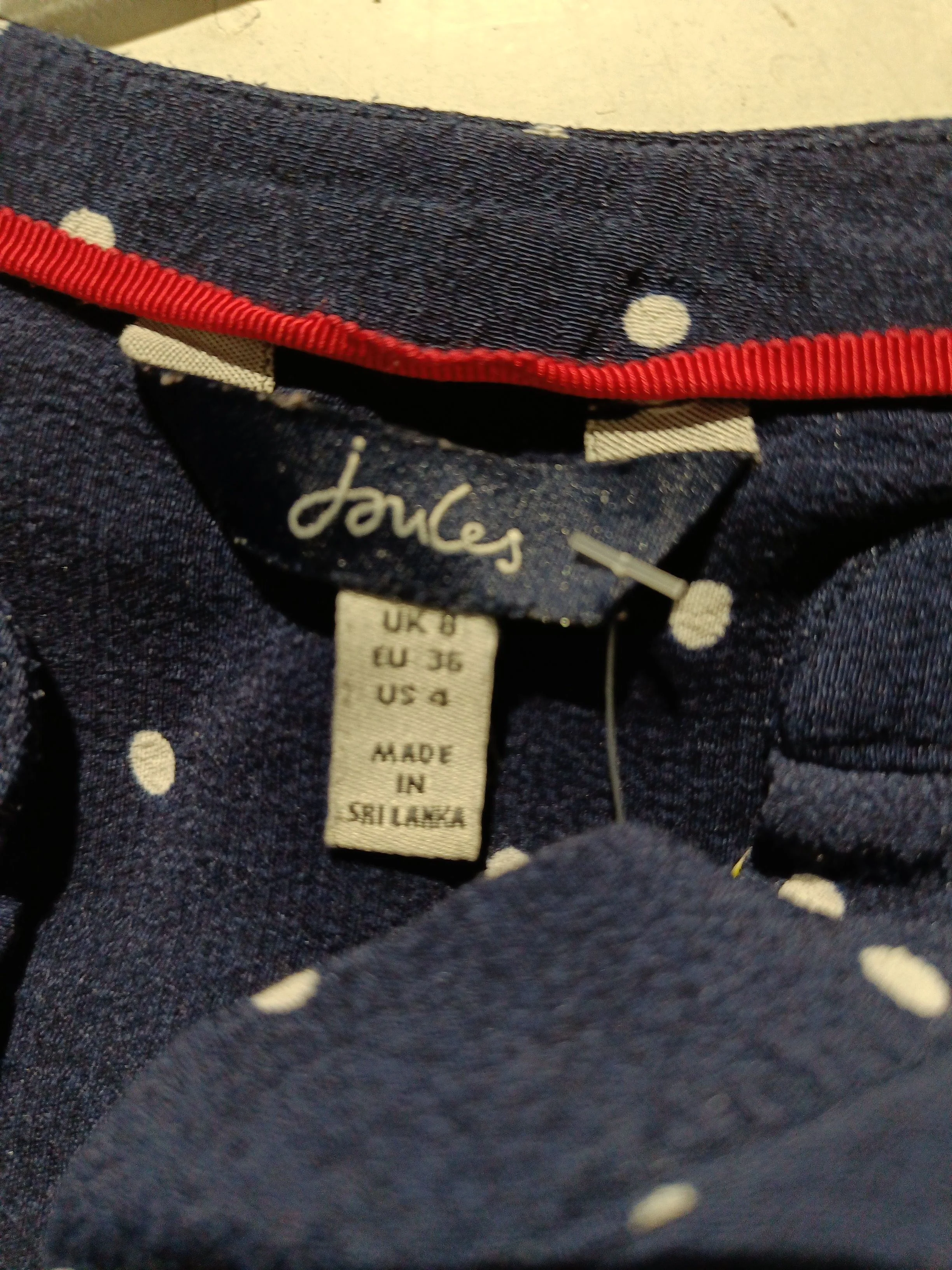 Joules Shirt Mini Dress UK8 in Blue - Image 5