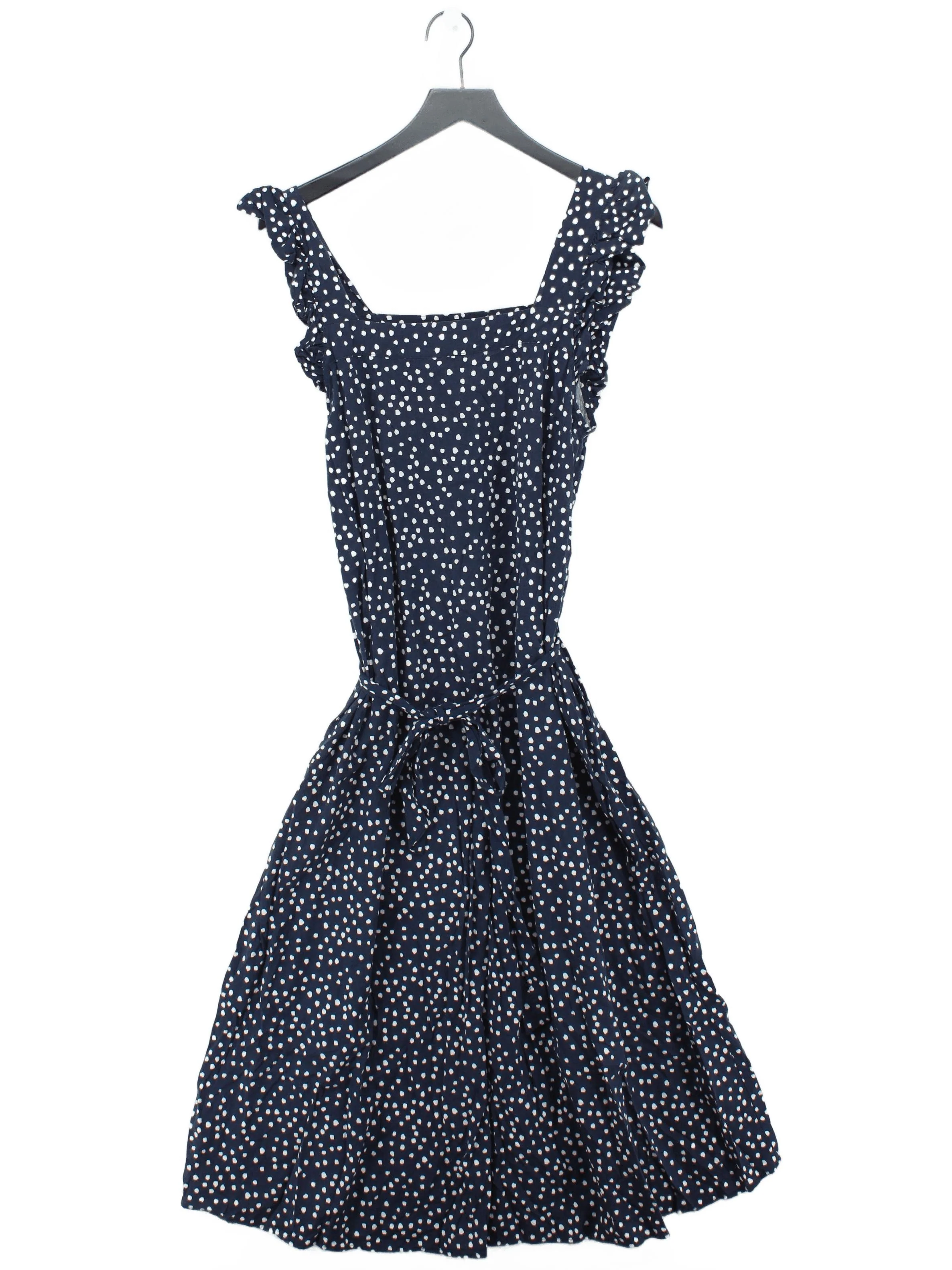 Joules Skater Midi Dress UK16 in Blue