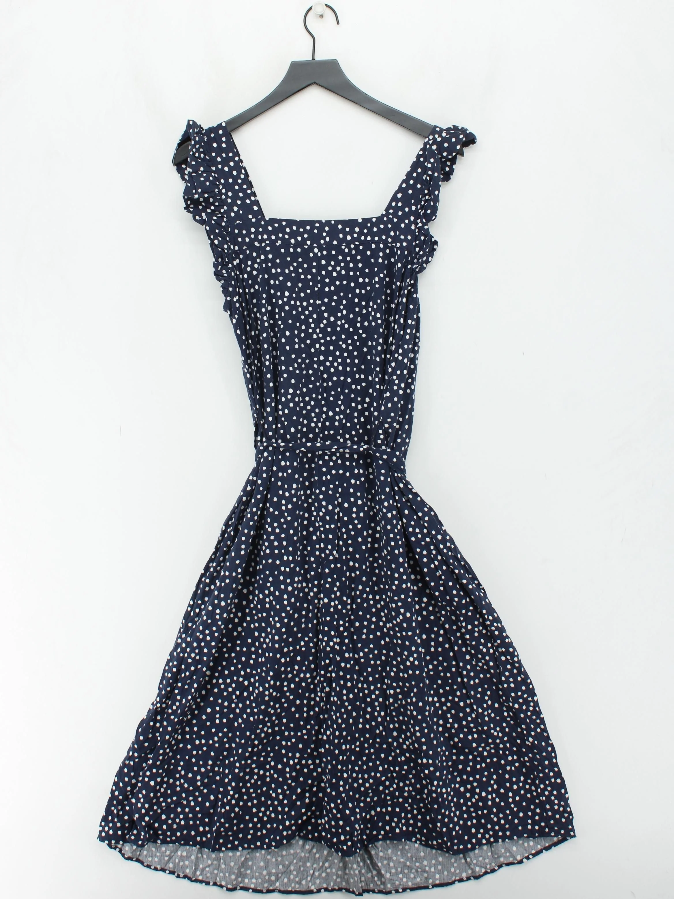 Joules Skater Midi Dress UK16 in Blue - Image 2