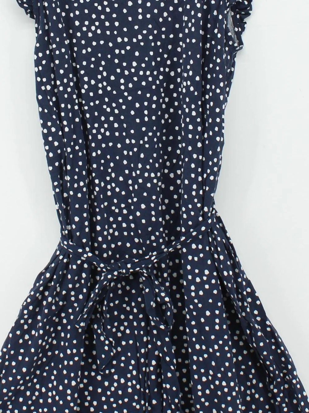 Joules Skater Midi Dress UK16 in Blue - Image 3