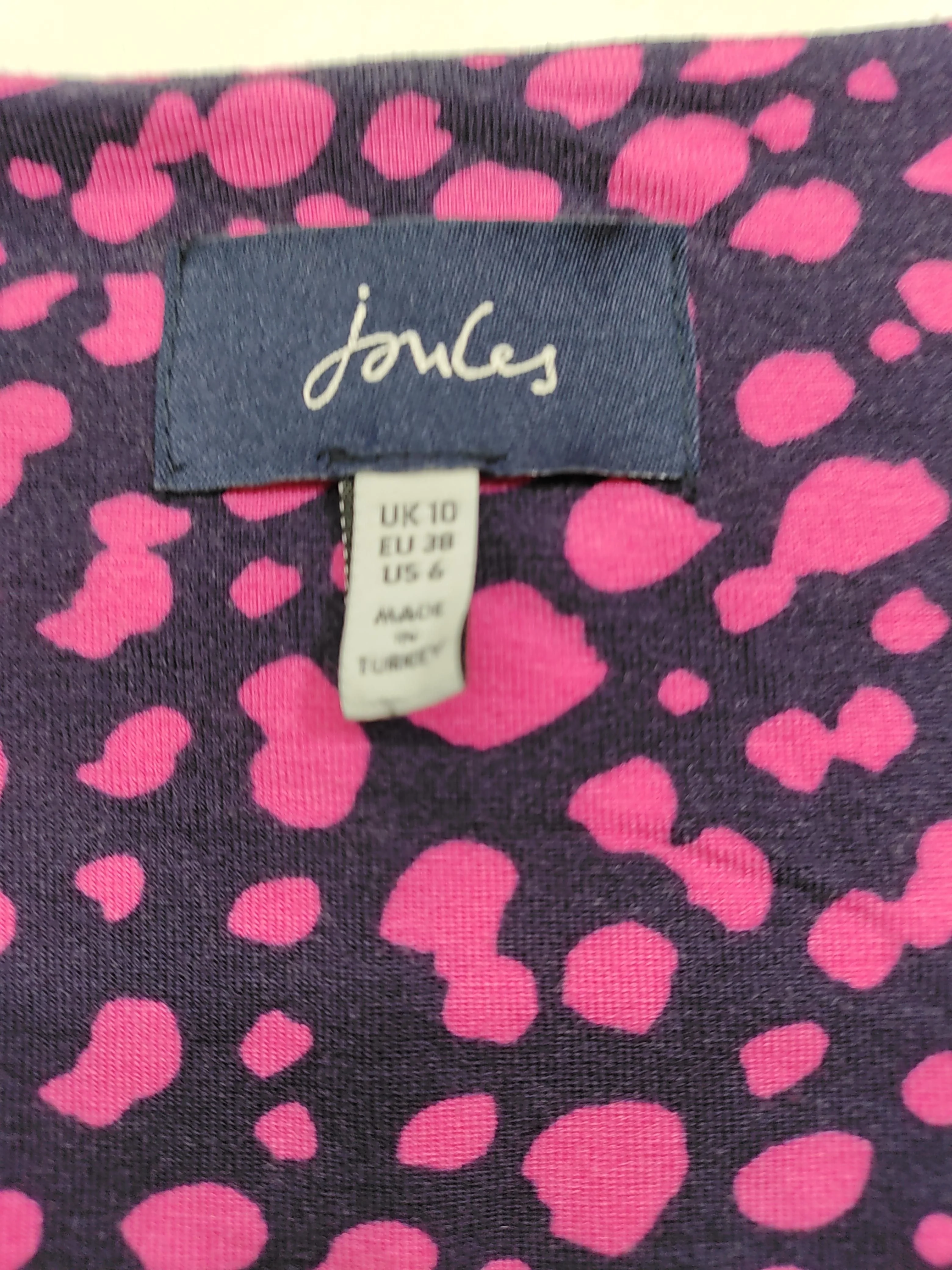 Joules T-Shirt Midi Dress UK10 in Blue - Image 5