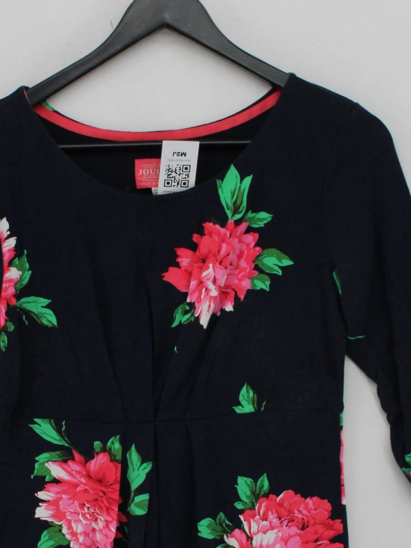 Joules T-Shirt Midi Dress UK12 in Blue - Image 3