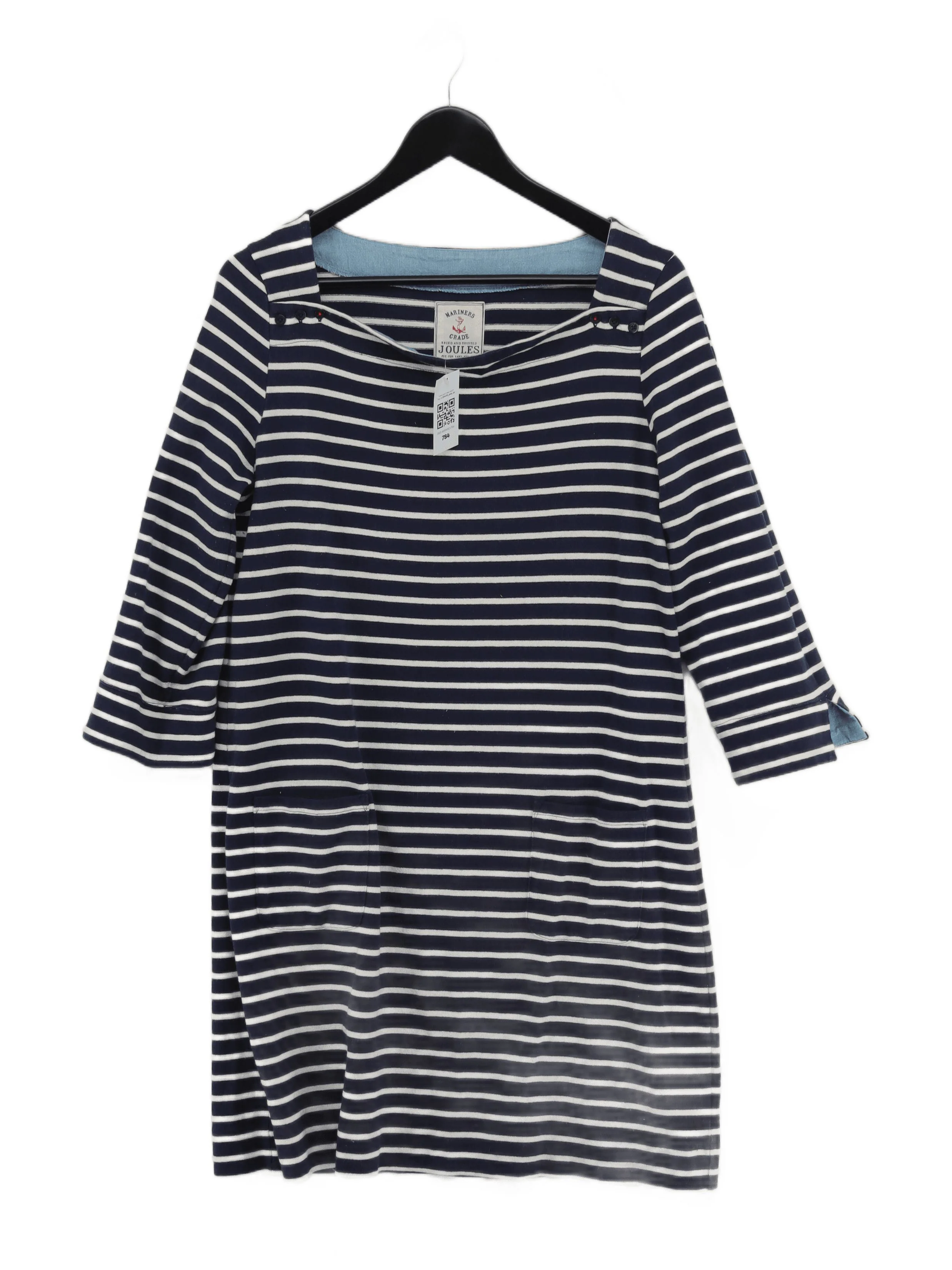 Joules T-Shirt Midi Dress UK16 in Blue