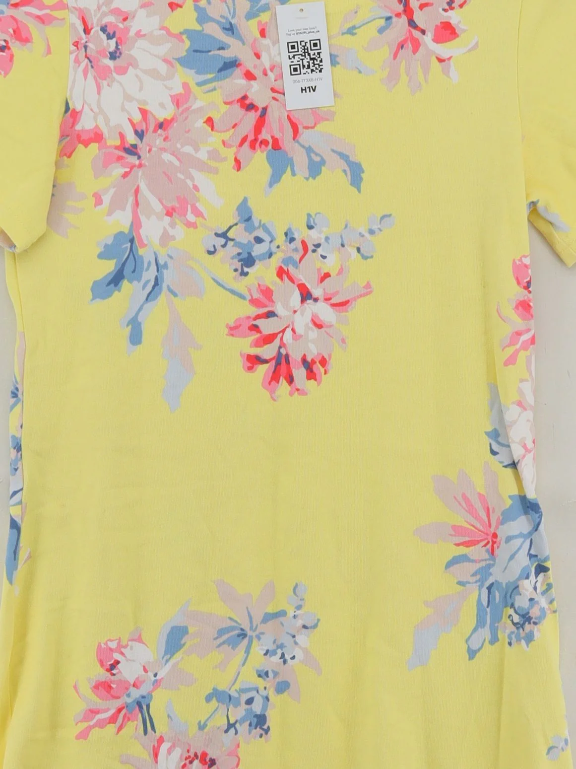 Joules T-Shirt Mini Dress UK10 in Yellow - Image 3