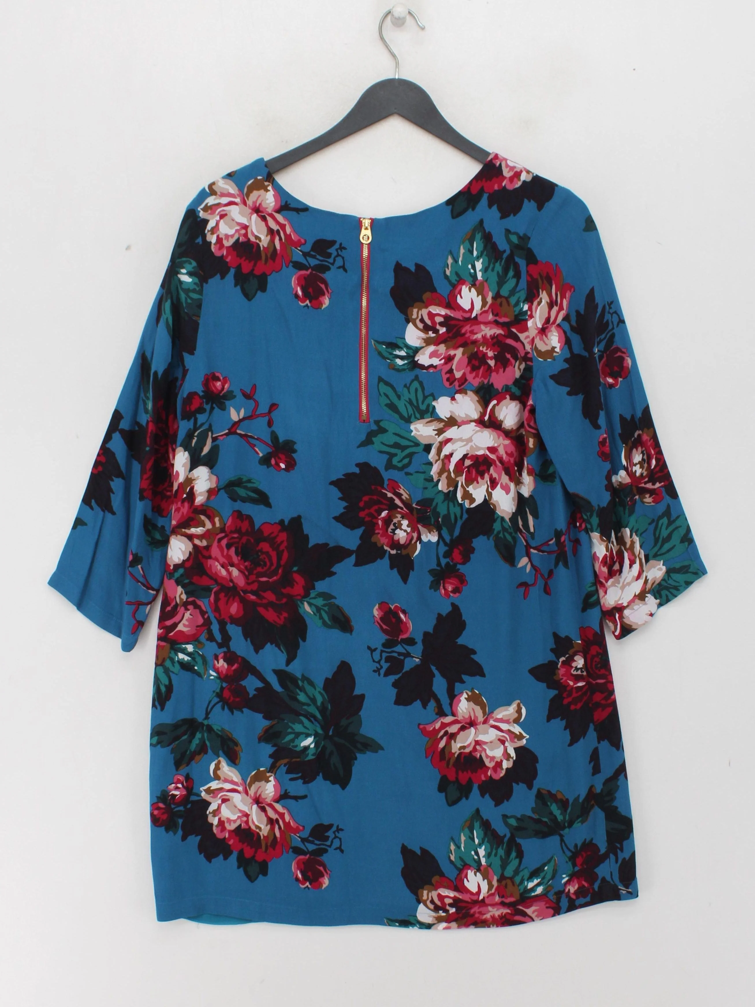 Joules T-Shirt Mini Dress UK12 in Blue - Image 2