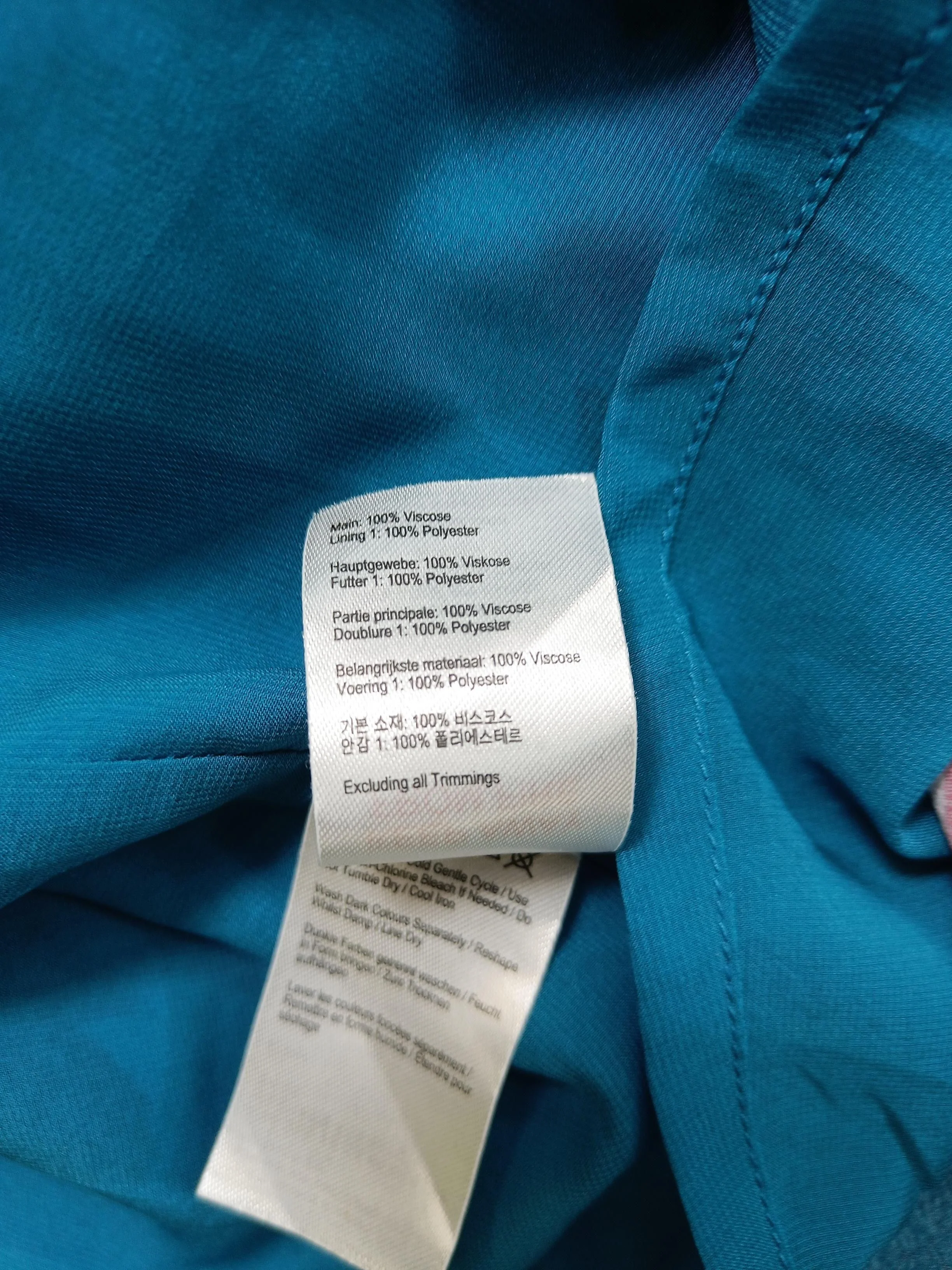 Joules T-Shirt Mini Dress UK12 in Blue - Image 6