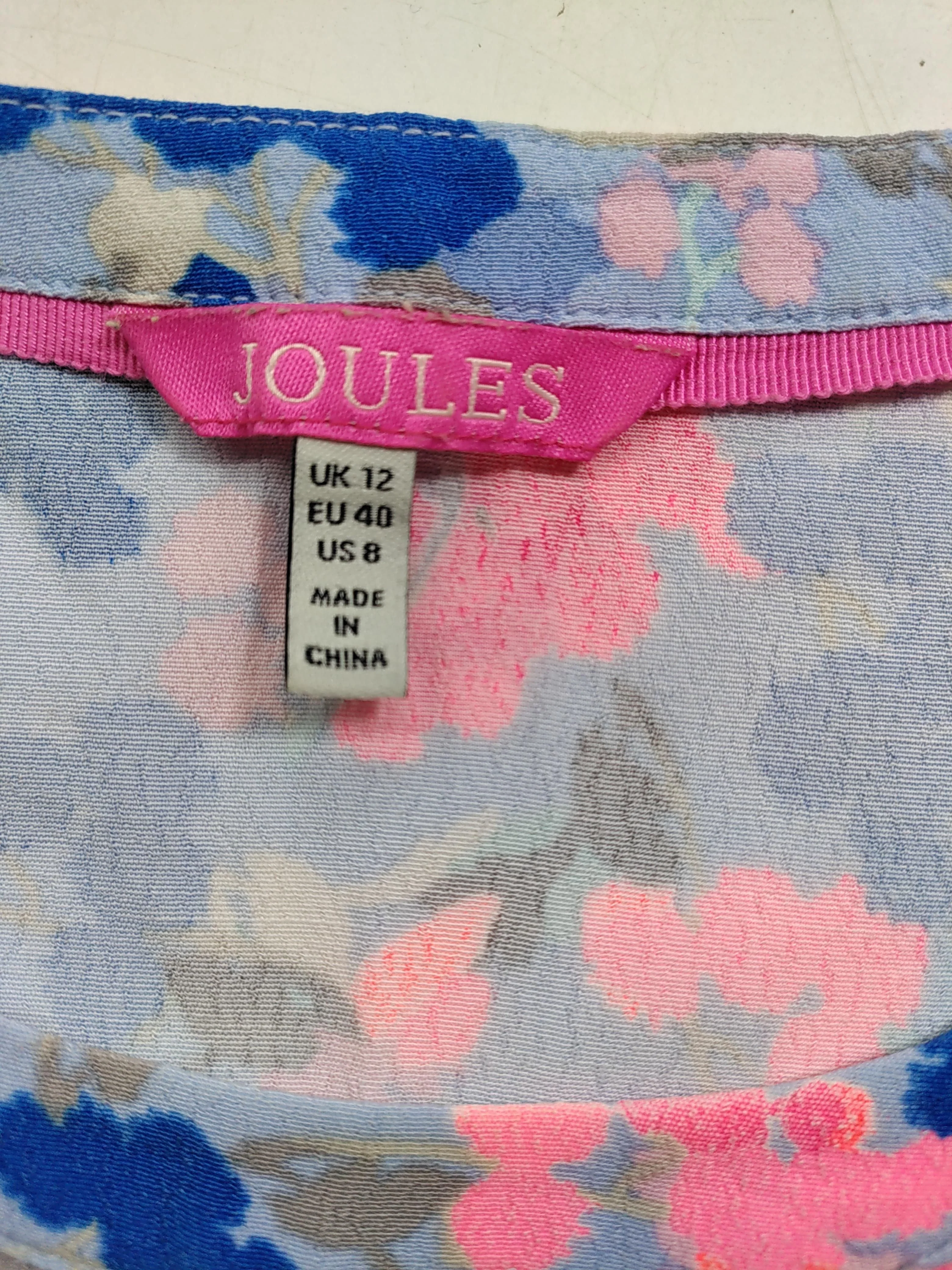 Joules T-Shirt Mini Dress UK12 in Multi - Image 5