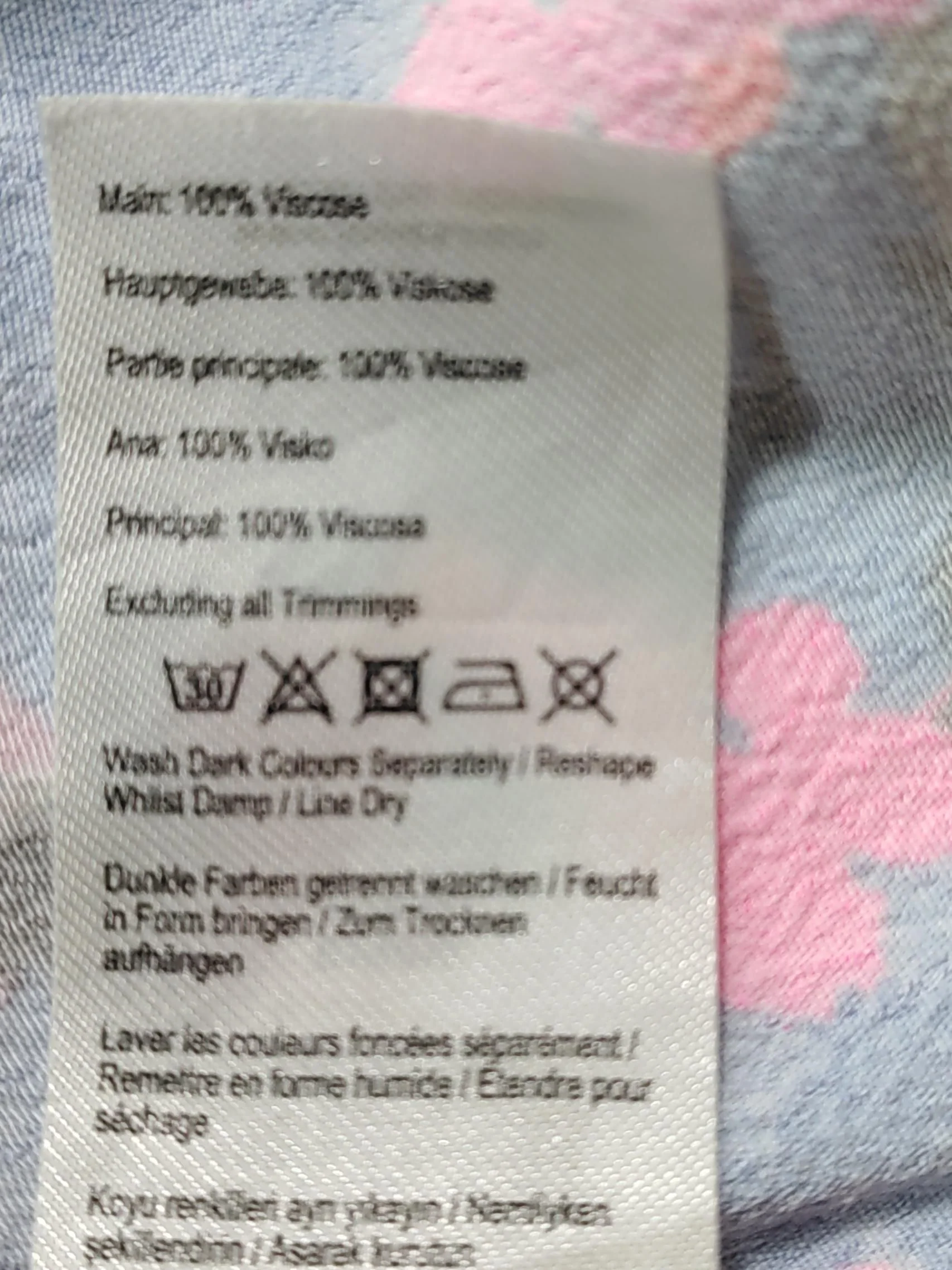 Joules T-Shirt Mini Dress UK12 in Multi - Image 6