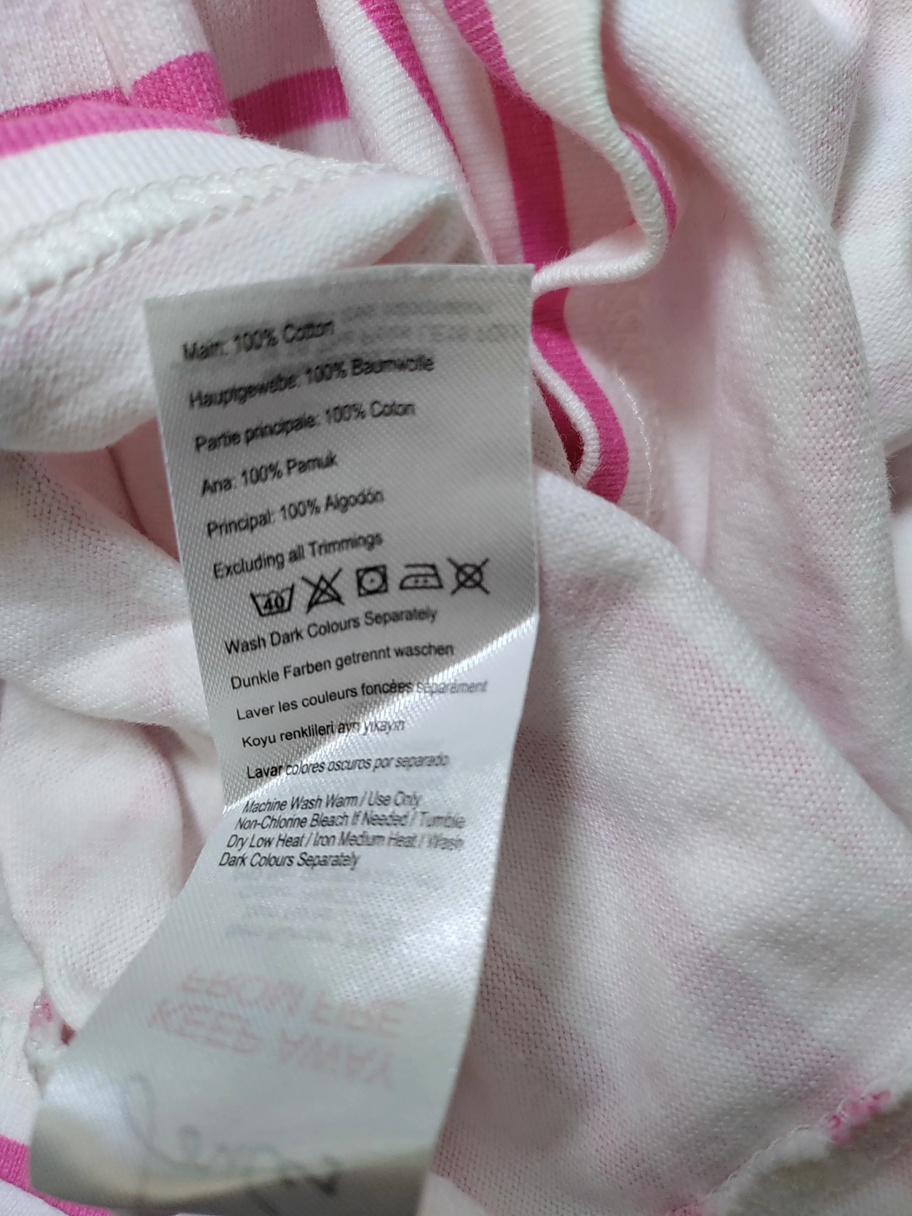 Joules T-Shirt Mini Dress UK16 in Multi - Image 6