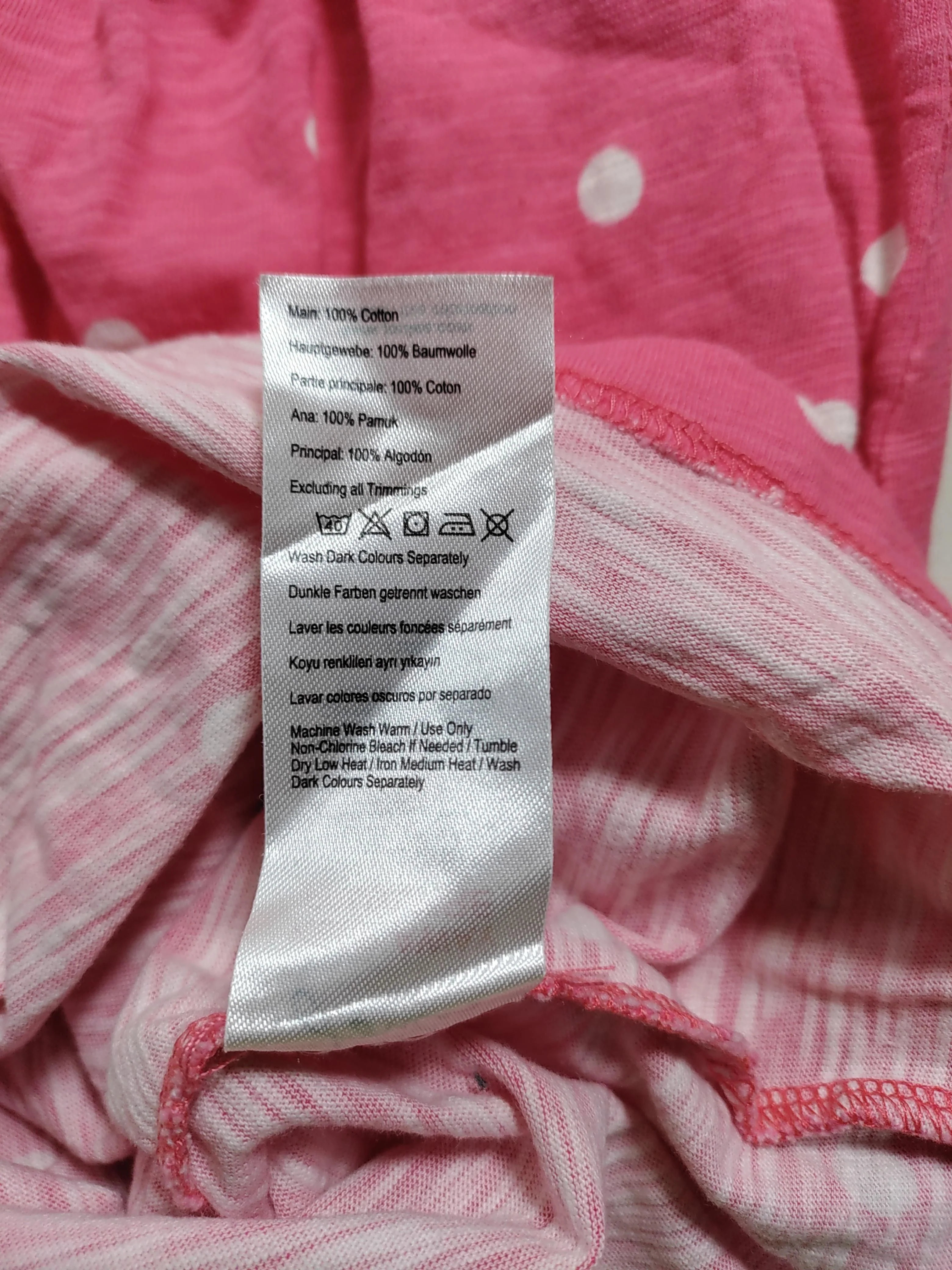 Joules T-Shirt Mini Dress UK16 in Pink - Image 6