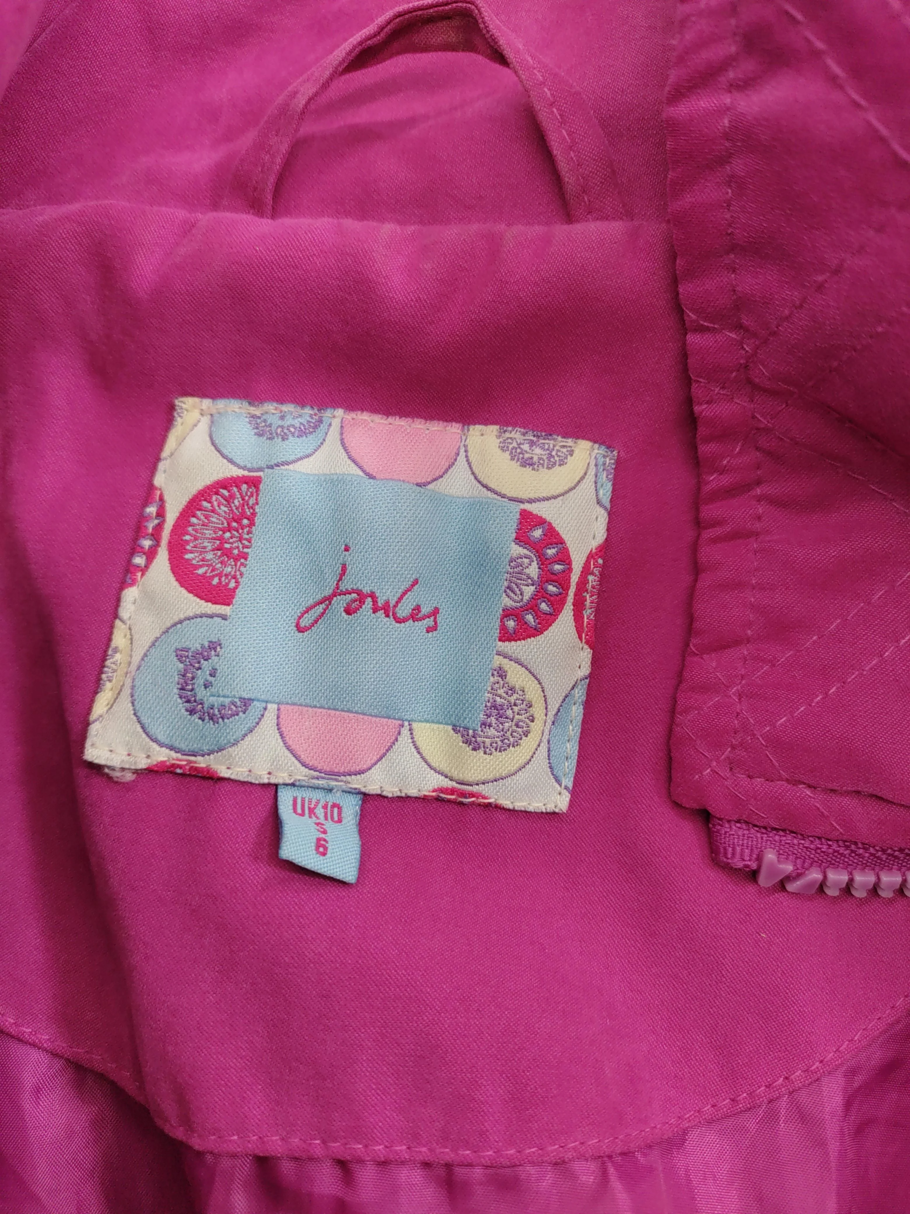 Joules Windbreaker jacket pink - Image 5