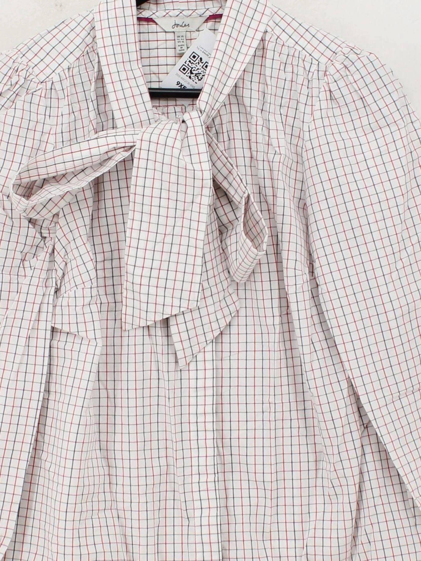 Joules Women's Blouse UK 14 White 100% Cotton Basic - Image 3