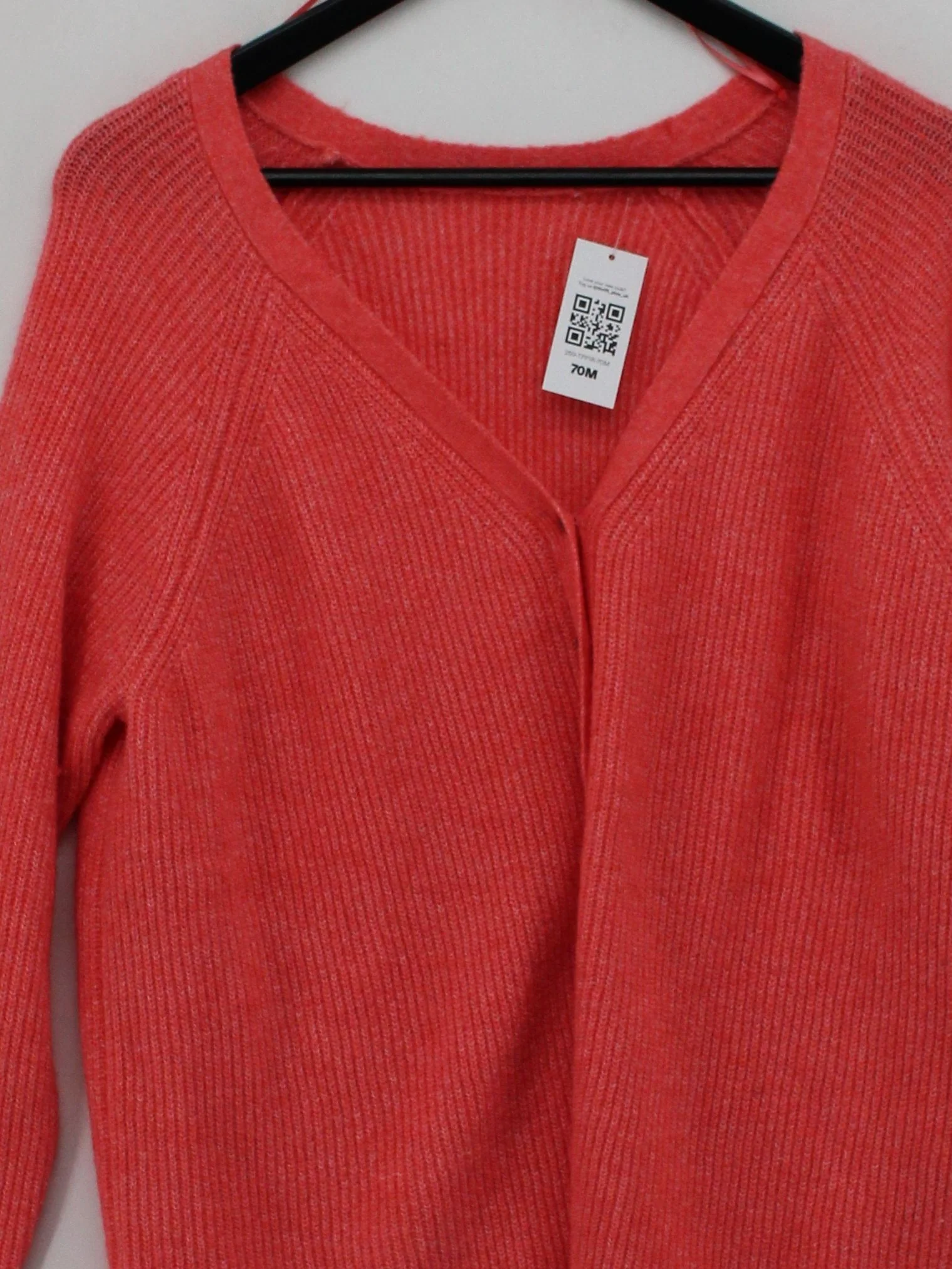 Joules Women's Cardigan M Orange Polyester with Acrylic, Wool, Elastane Cardigan - Image 3