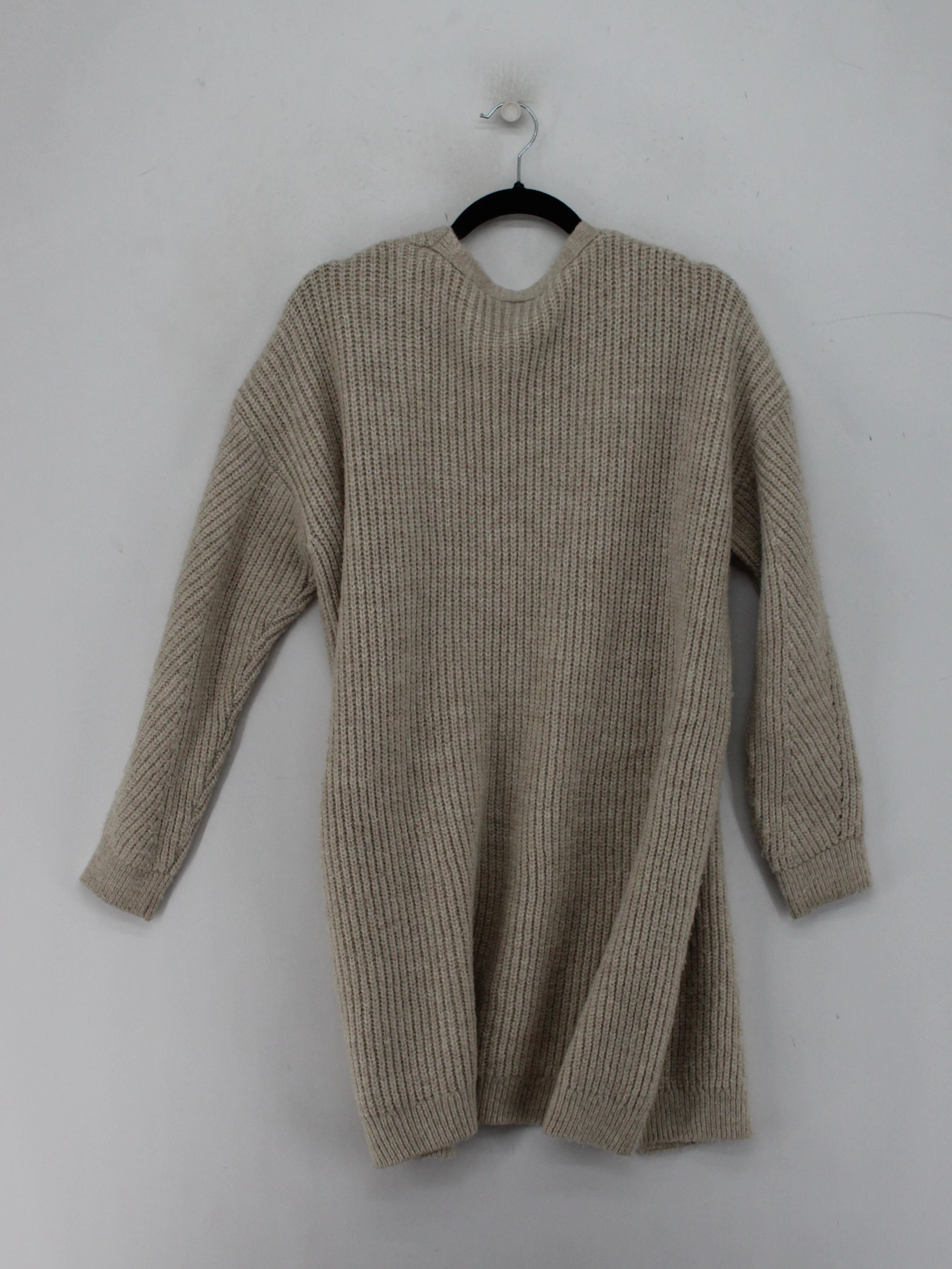 Joules Women's Cardigan UK 10 Tan Acrylic with Polyester V-Neck Cardigan - Image 2