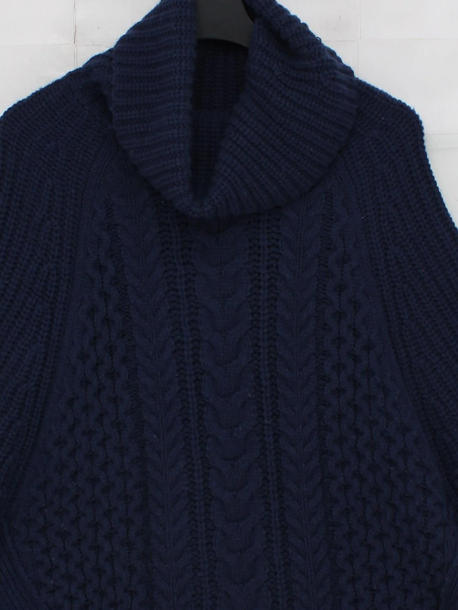 Joules Women's Coat S Blue Acrylic with Wool Overcoat - Image 3