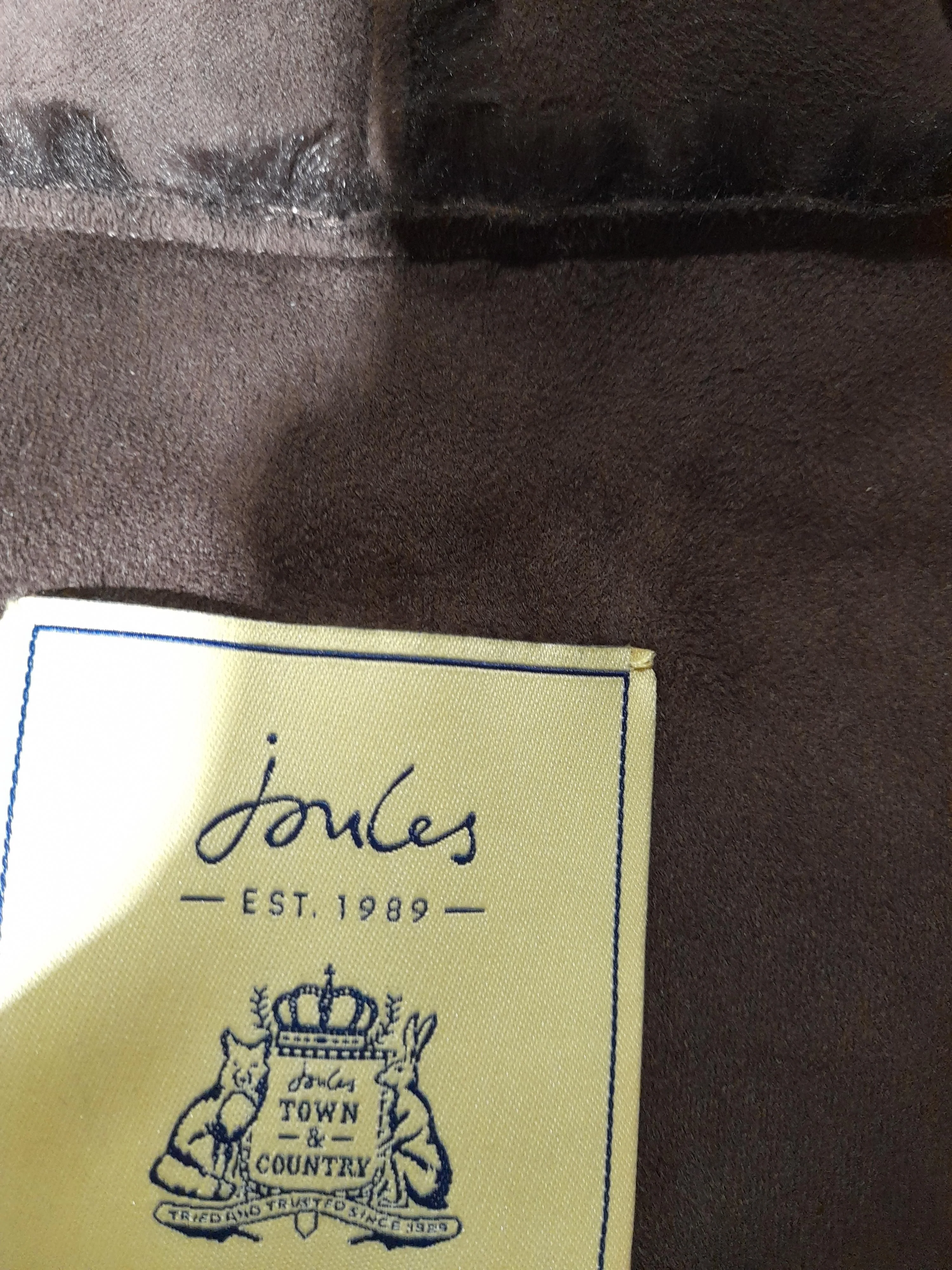 Joules Women's Coat UK 10 Brown 100% Polyester Overcoat - Image 5