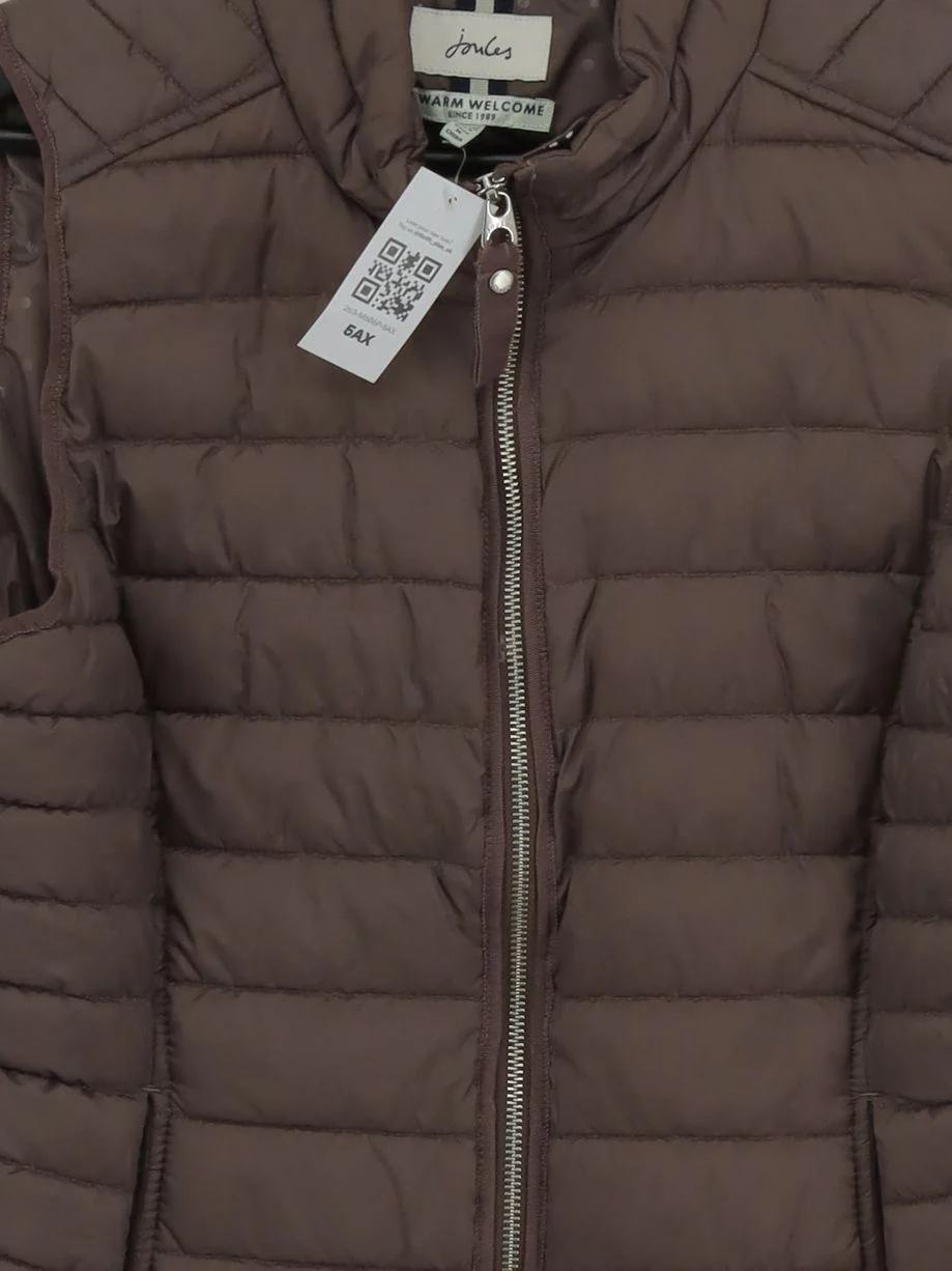 Joules Women's Coat UK 12 Brown 100% Polyester Overcoat - Image 3