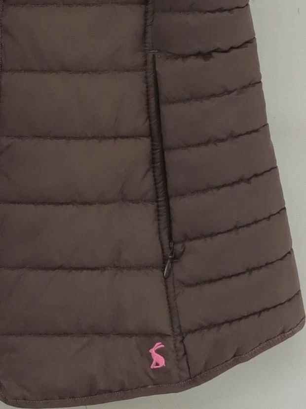 Joules Women's Coat UK 12 Brown 100% Polyester Overcoat - Image 4